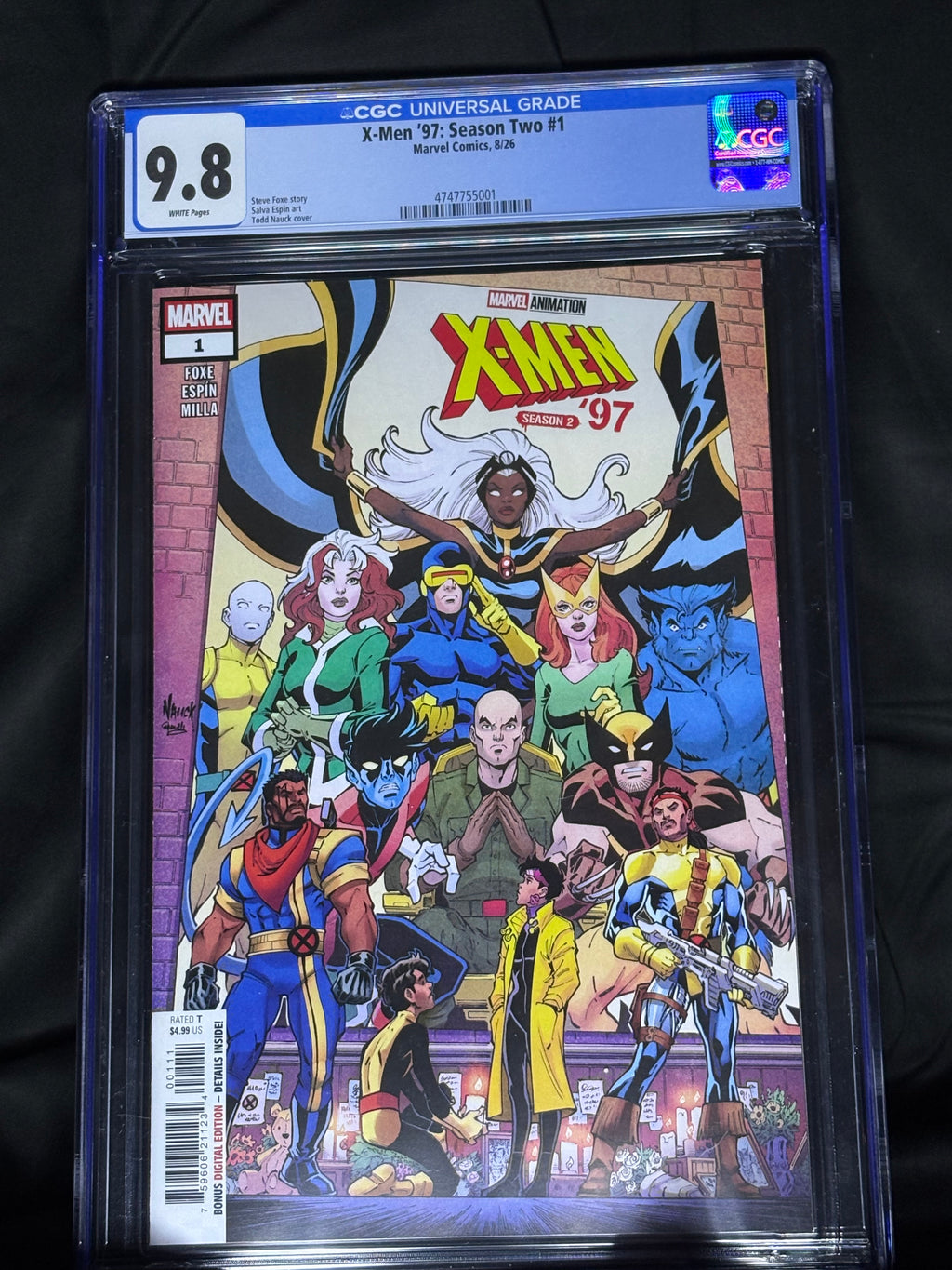CGC GRADED X-MEN '97: SEASON TWO #1 MARVEL COMIC