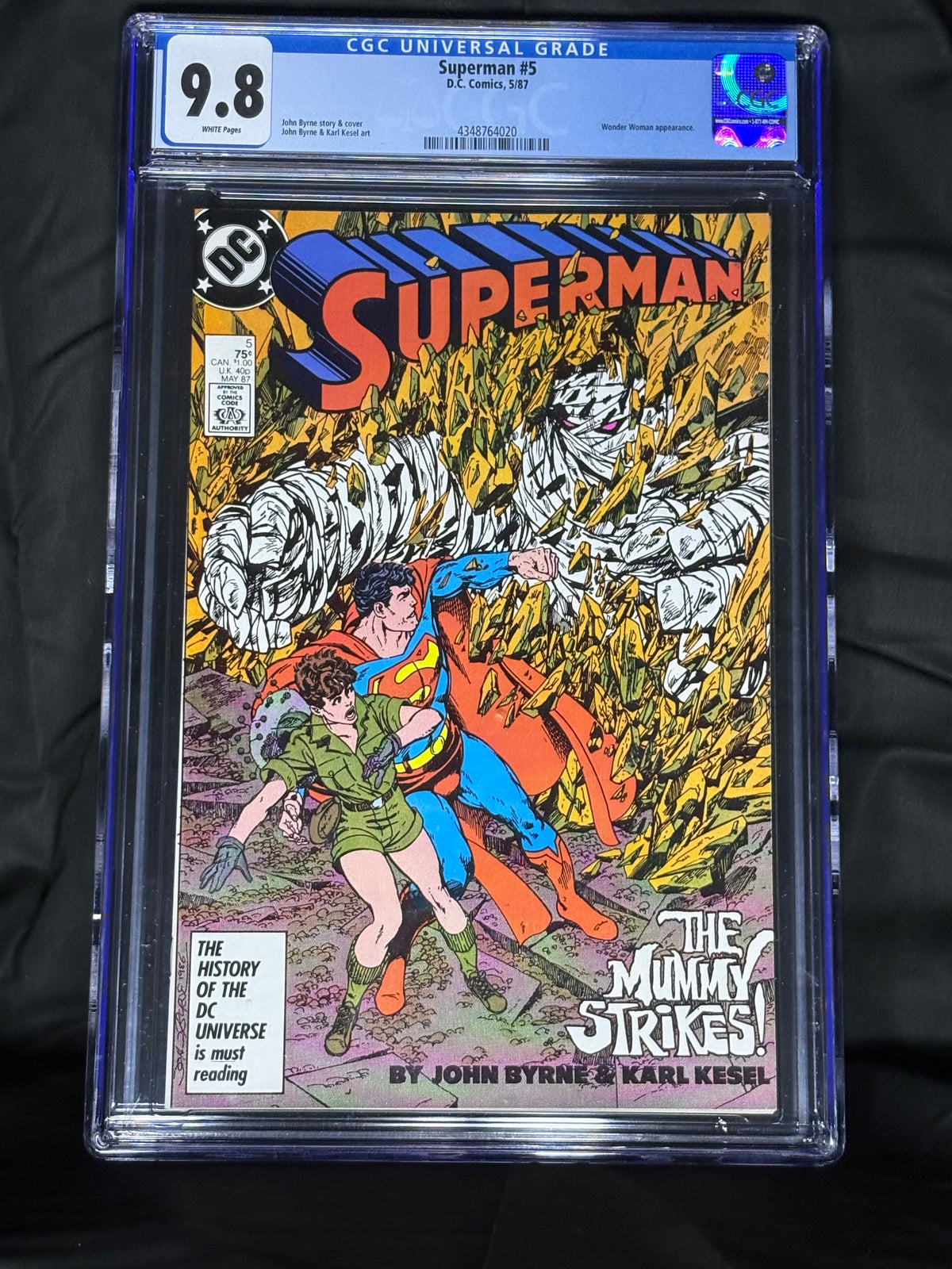 CGC GRADED SUPERMAN #5 DC COMICS