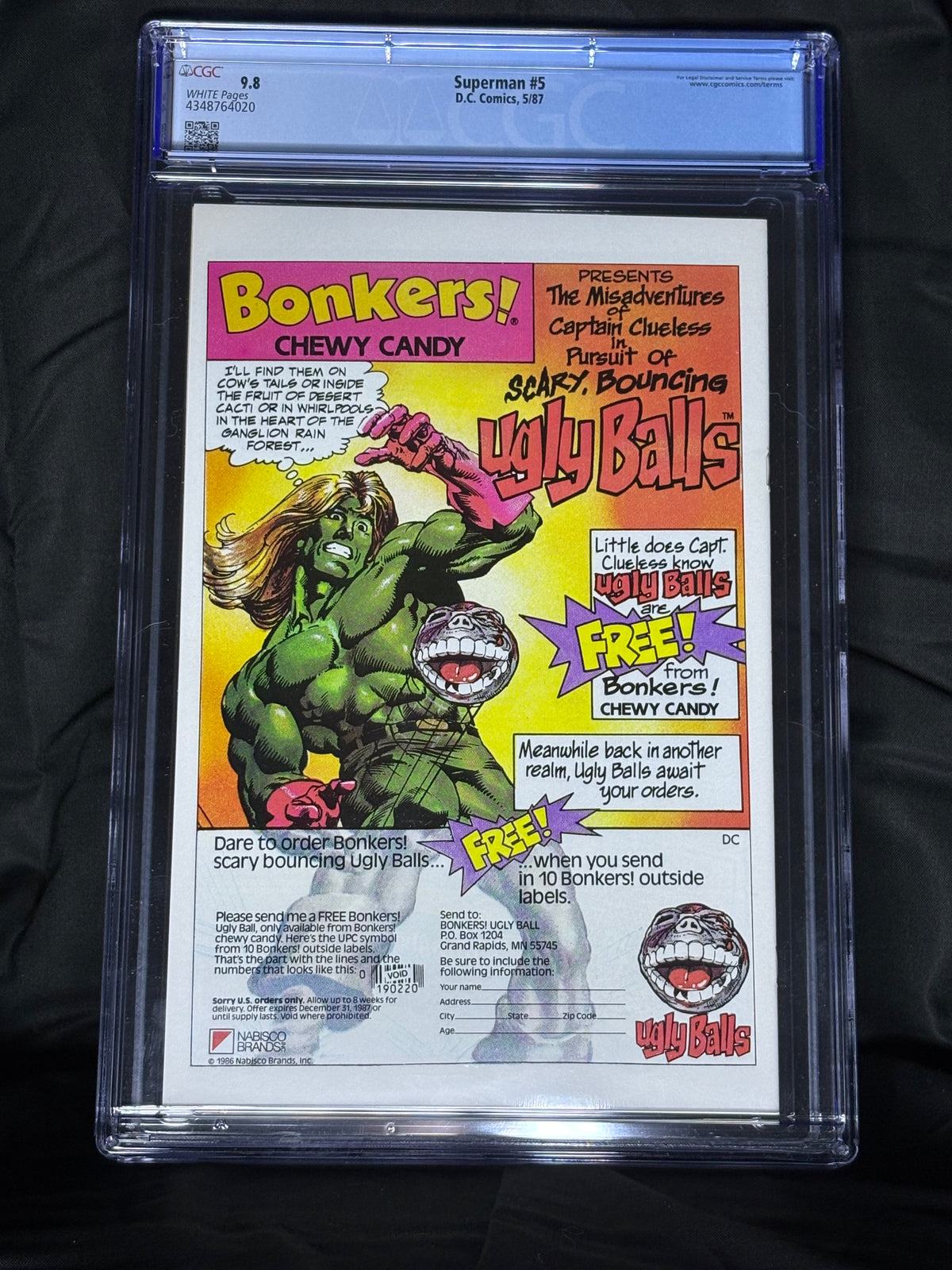 CGC GRADED SUPERMAN #5 DC COMICS