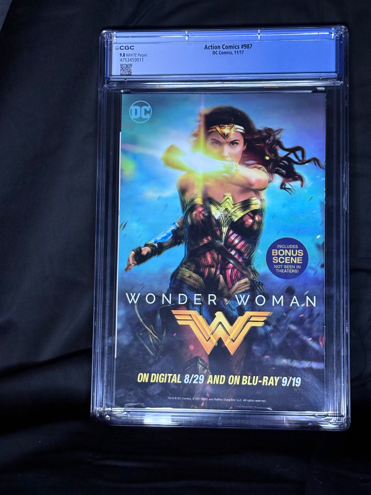 CGC GRADED ACTION COMICS #987 LENTICULAR COVER DC COMICS