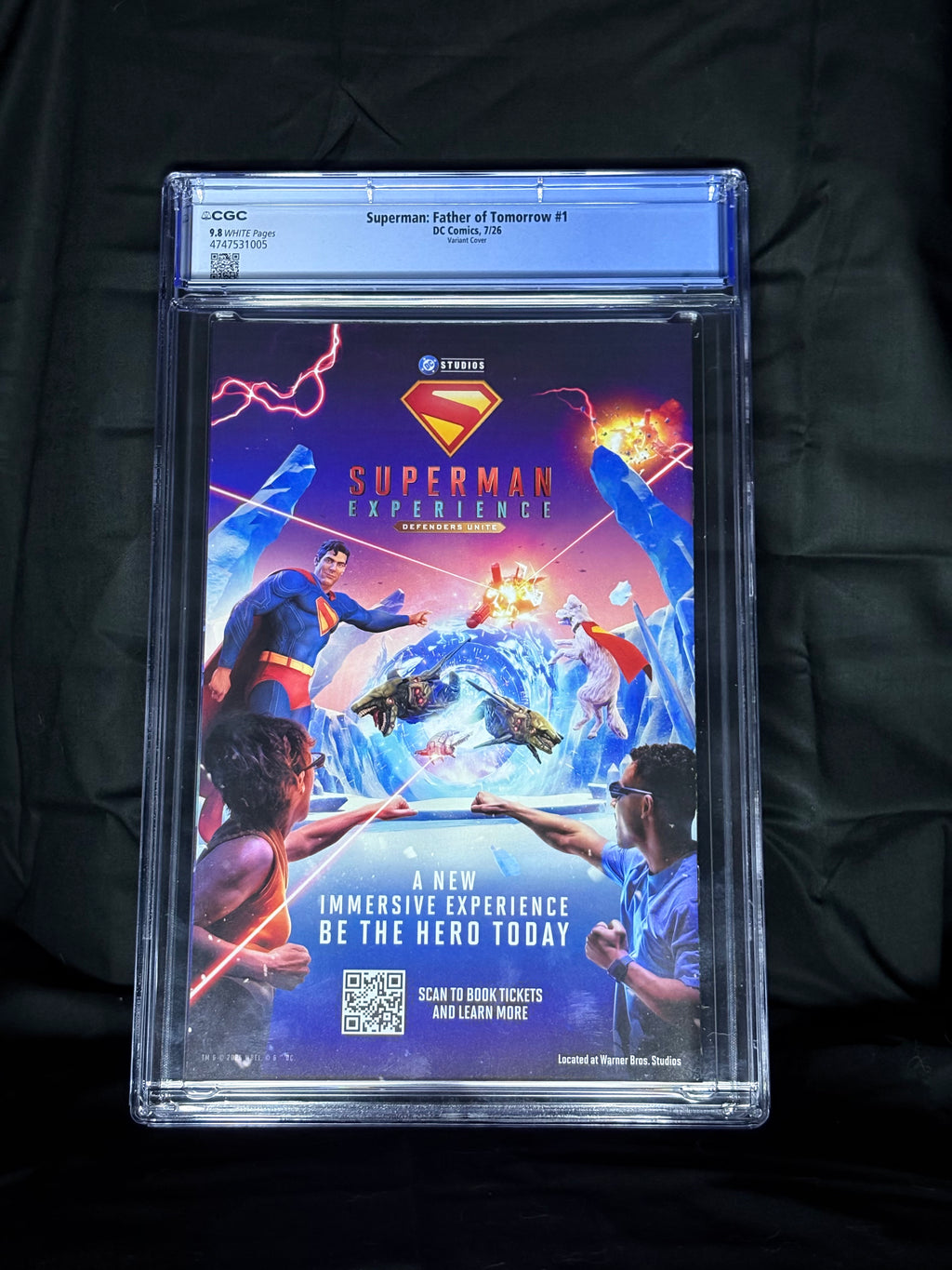 CGC GRADED SUPERMAN: FATHER OF TOMORROW #1 VARIANT COVER DC COMICS