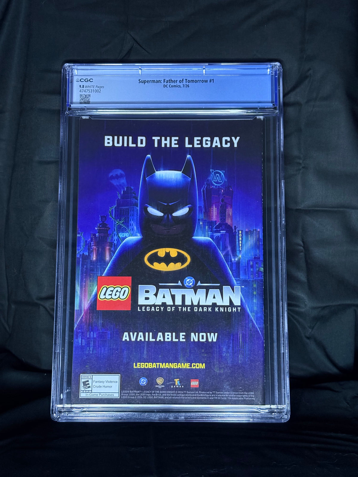 CGC GRADED SUPERMAN: FATEHR OF TOMORROW #1 DC COMICS