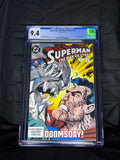 CGC GRADED SUPERMAN: THE MAN OF STEEL #19 DOOMSDAY APPEARANCE DC COMICS