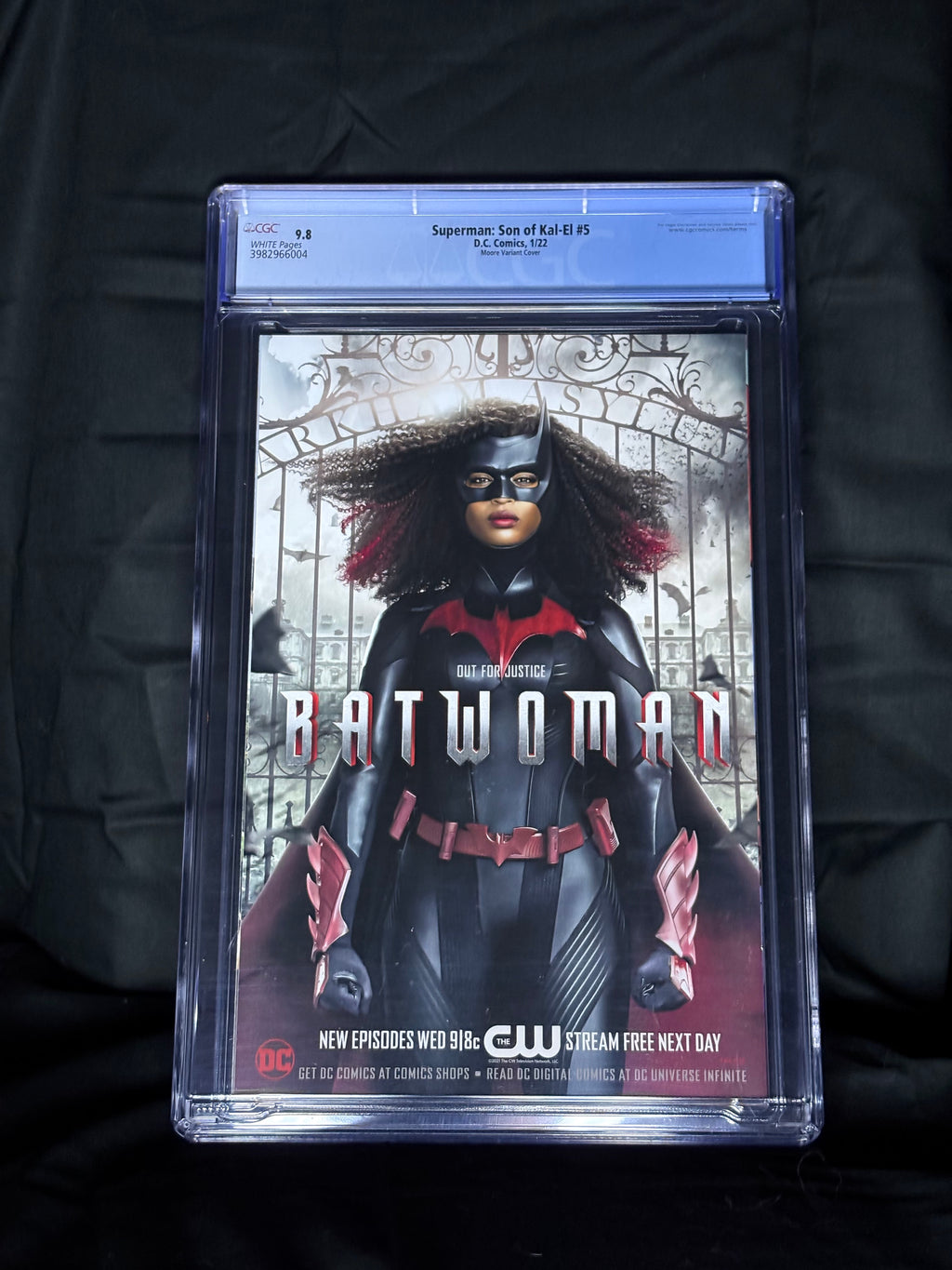 CGC GRADED SUPERMAN: SON OF KAL-EL #5 MOORE VARIANT COVER DC COMICS