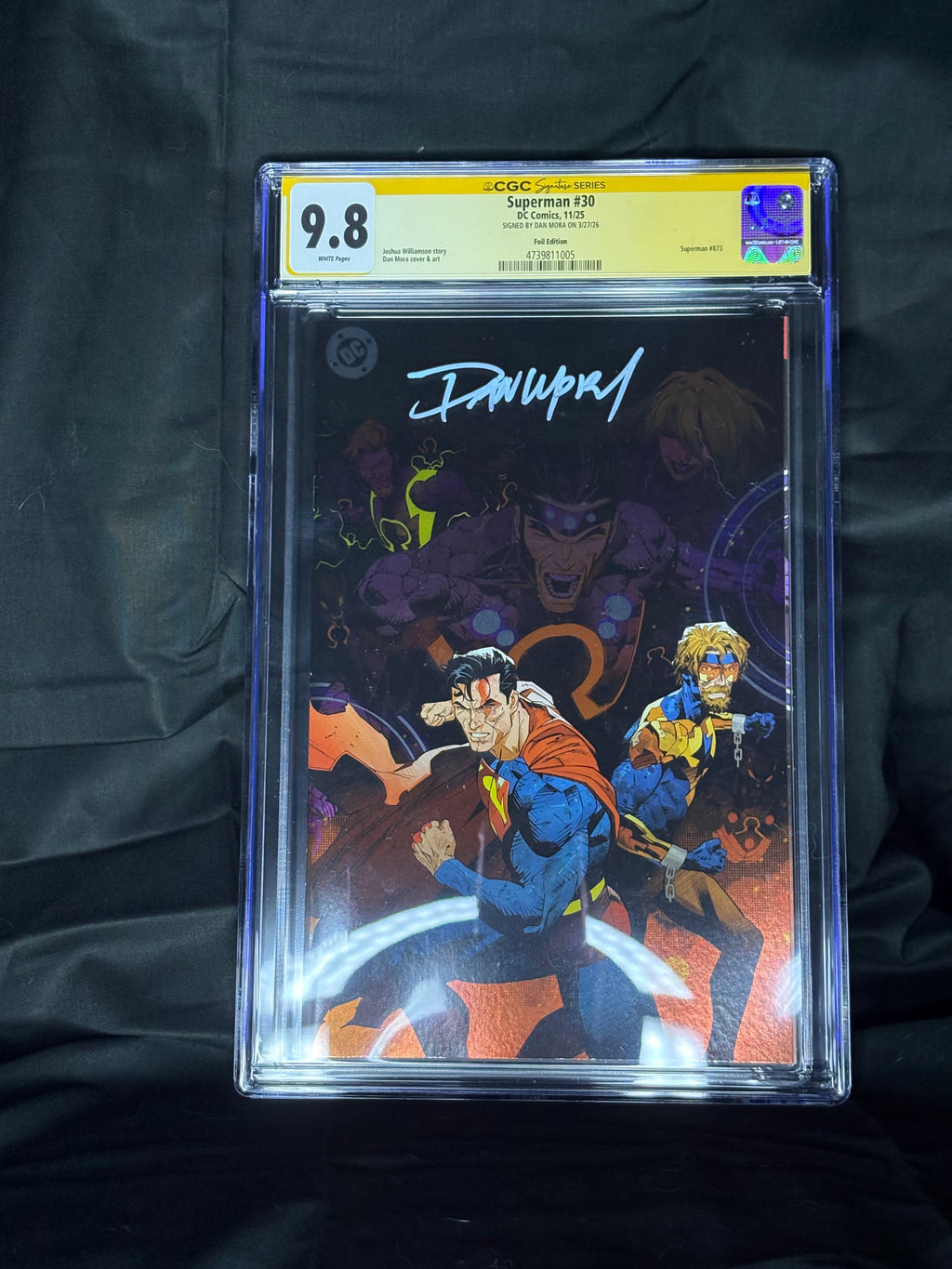 SIGNED/GRADED SUPERMAN #30 FOIL EDITION