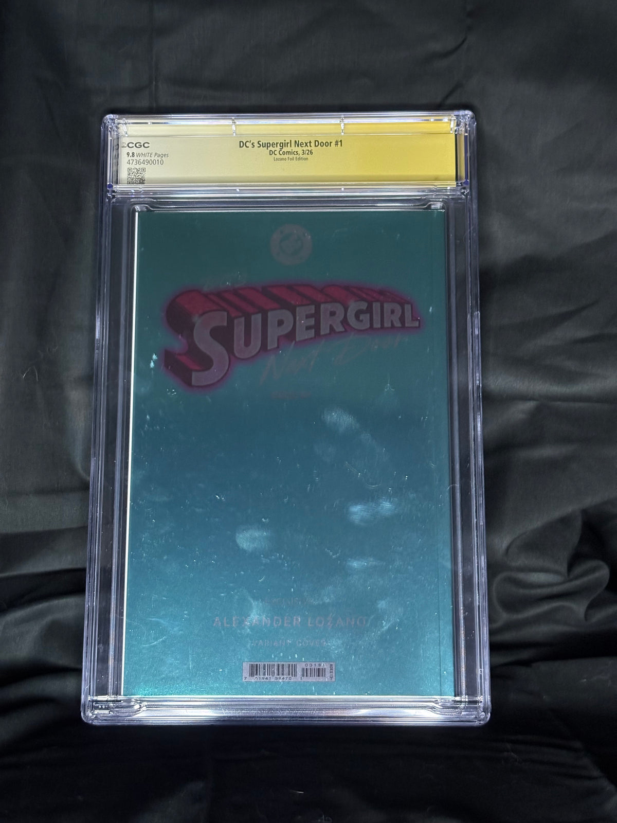 SIGNED/GRADED DC'S SUPERGIRL NEXT DOOR #1 FOIL EDITION