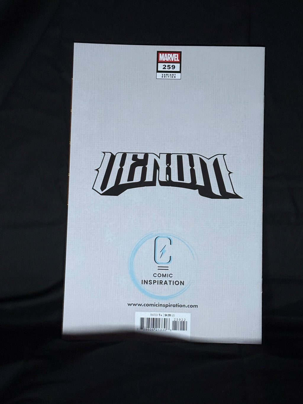 SIGNED VENOM #259 SDCC 2026 LUCIO PARRILLO VARIANT