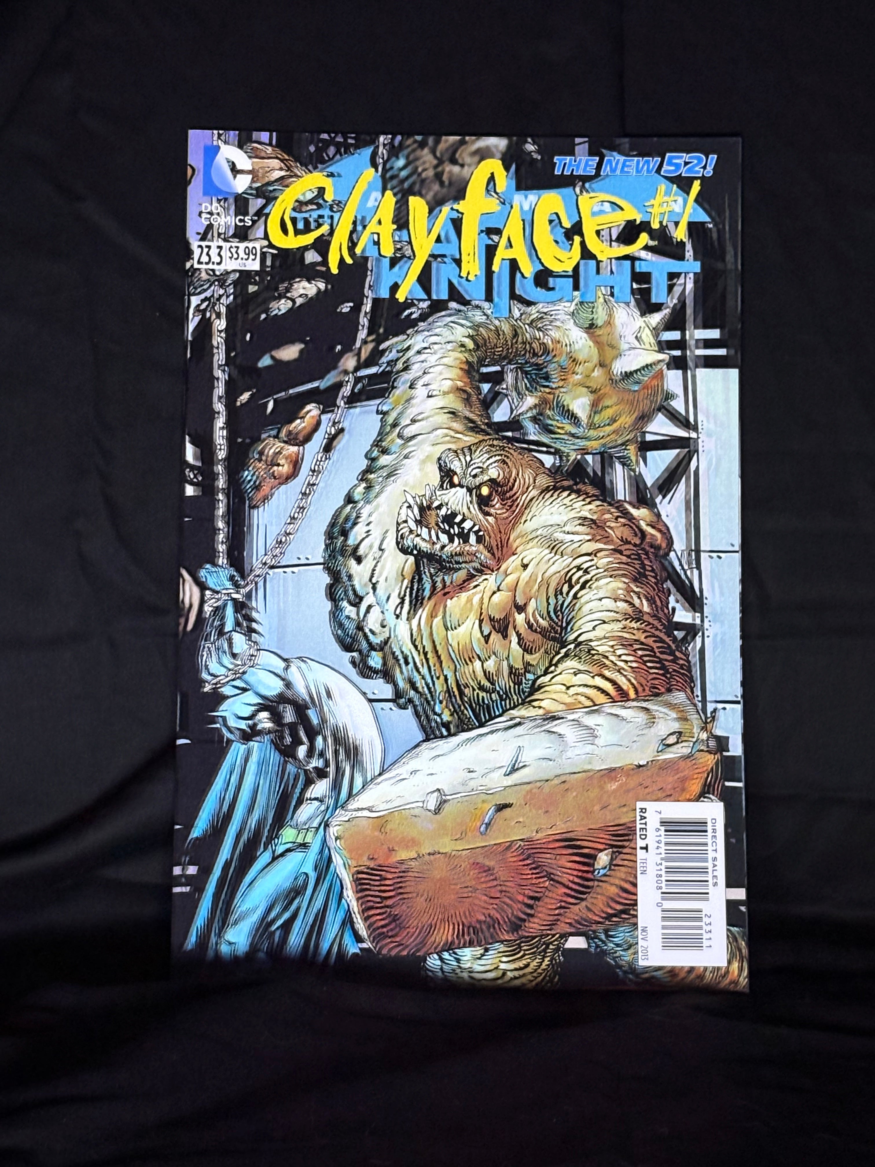 BATMAN: THE DARK KNIGHT #23.3 (CLAYFACE #1) 3D LENTICULAR MOTION COVER