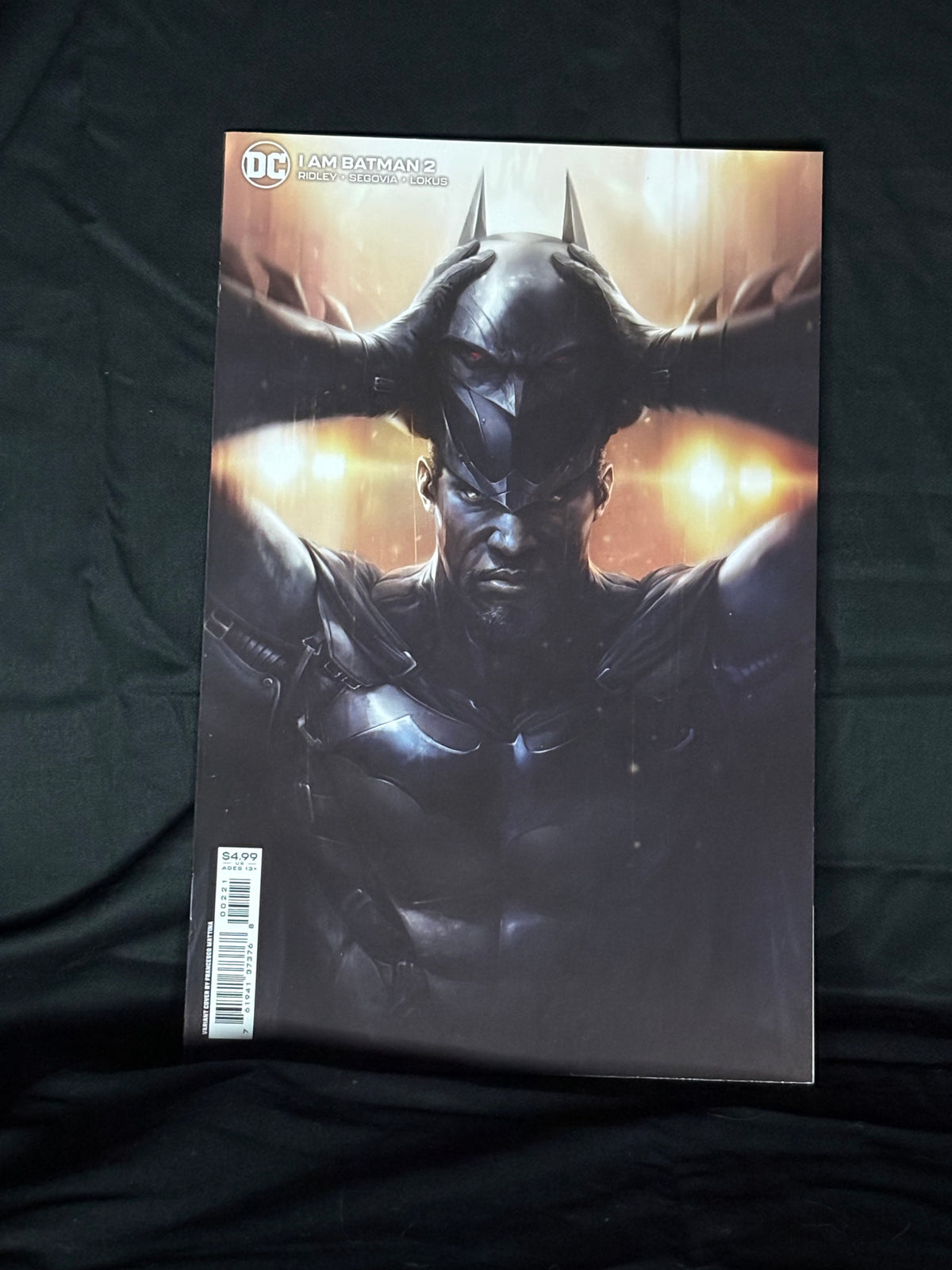 I AM BATMAN #2 COVER B FRANCESCO MATTINA CARD STOCK VARIANT