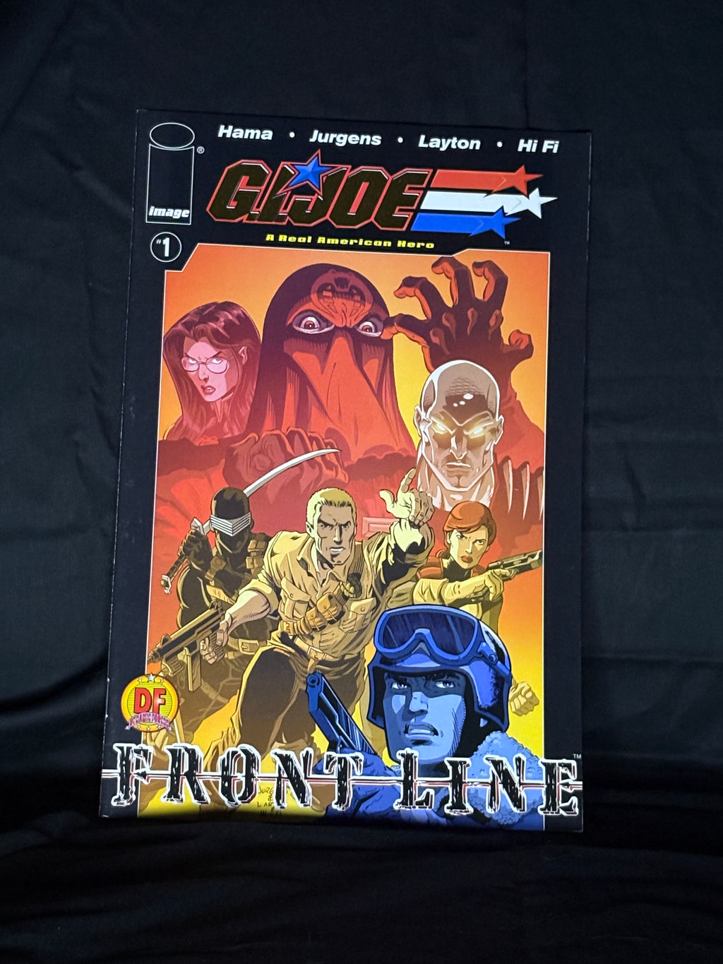G.I. JOE: FRONTLINE #1 DYNAMIC FORCES VARIANT COVER