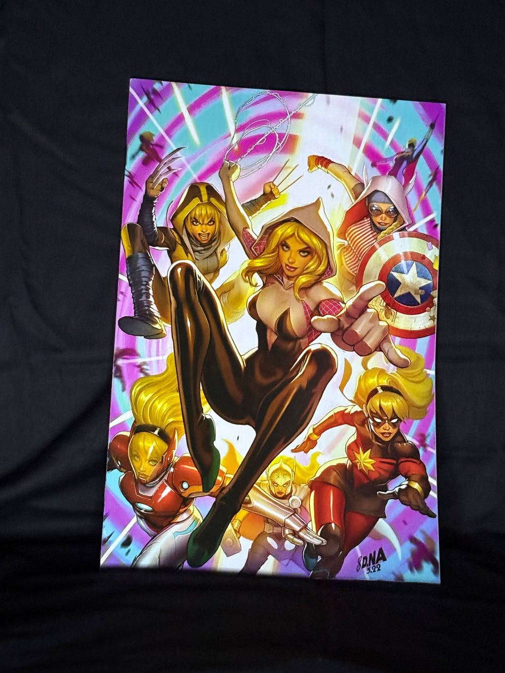 SPIDER-GWEN: GWENVERSE #5 616 COMIC AND BIG TIME COLLECTIBLES EXCLUSIVE "VIRGIN" COVER
