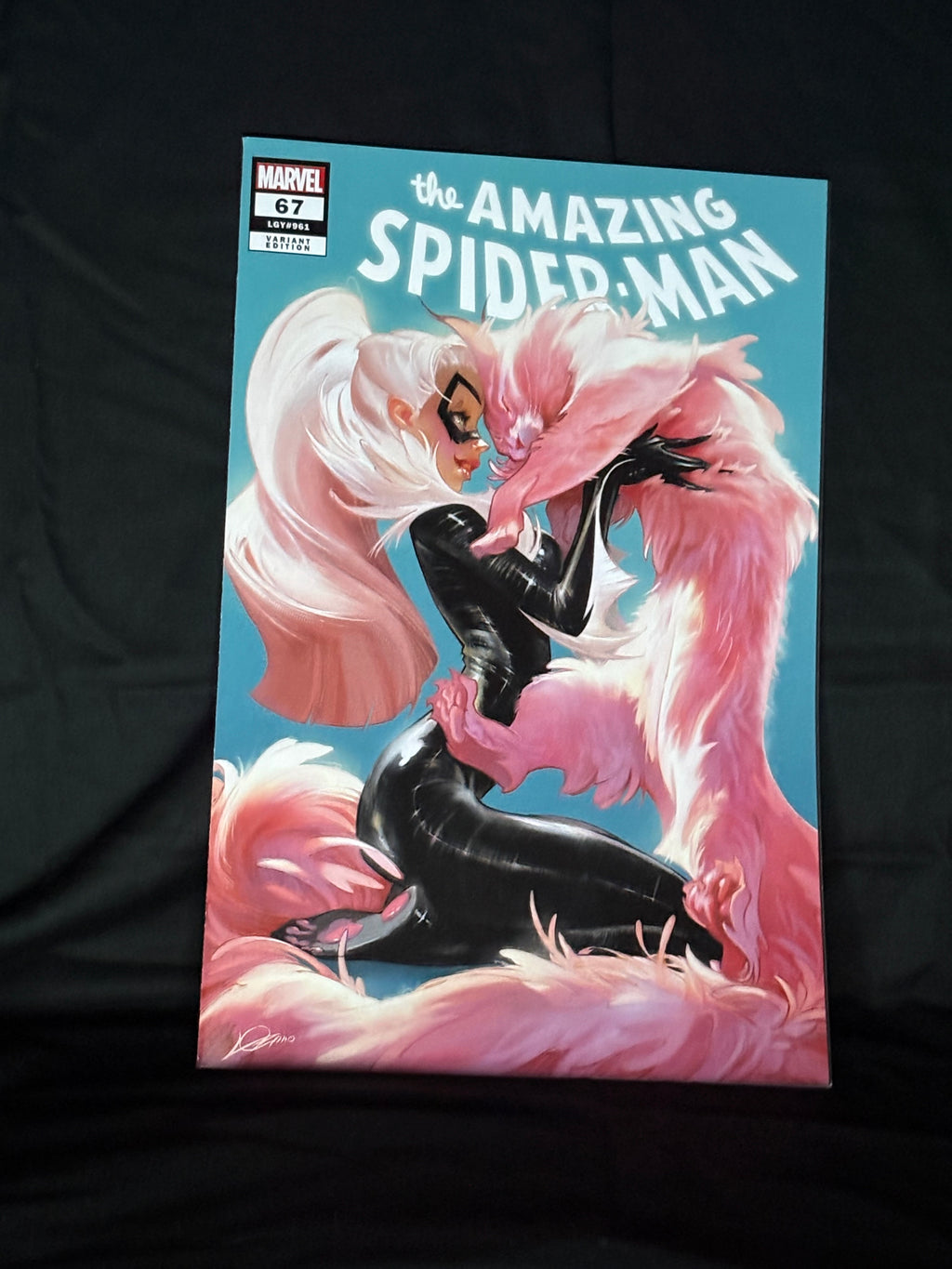 THE AMAZING SPIDER-MAN #67 ALEXANDER LOZANO EXCLUSIVE VARIANT COVER "VIRGIN"