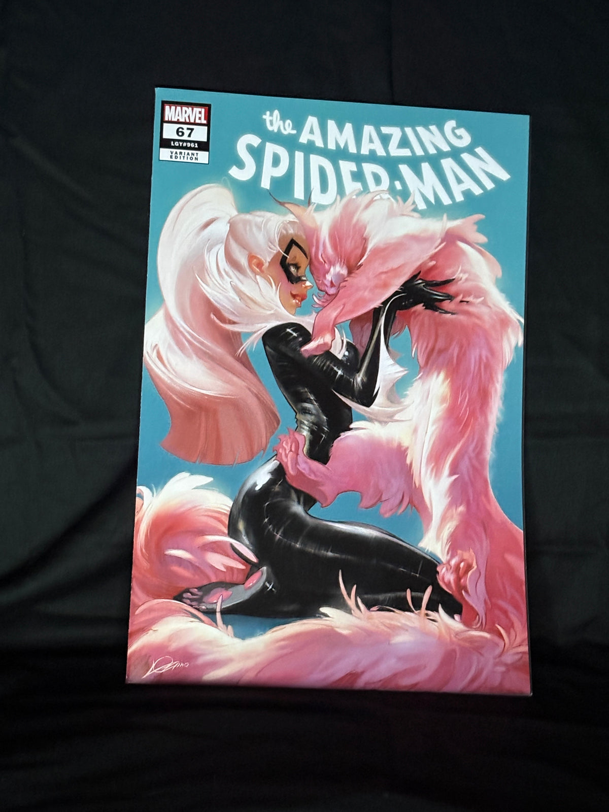THE AMAZING SPIDER-MAN #67 ALEXANDER LOZANO EXCLUSIVE VARIANT COVER "VIRGIN"