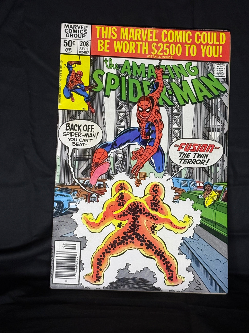 THE AMAZING SPIDER-MAN #208 FIRST APPEARANCE OF FUSION