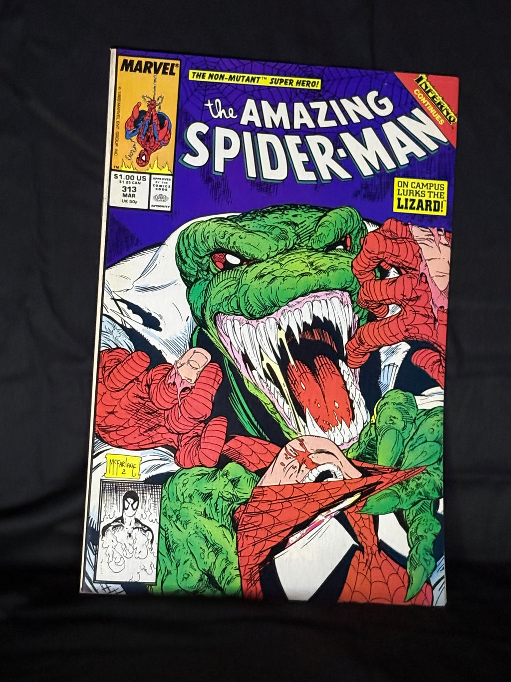 THE AMAZING SPIDER-MAN #313