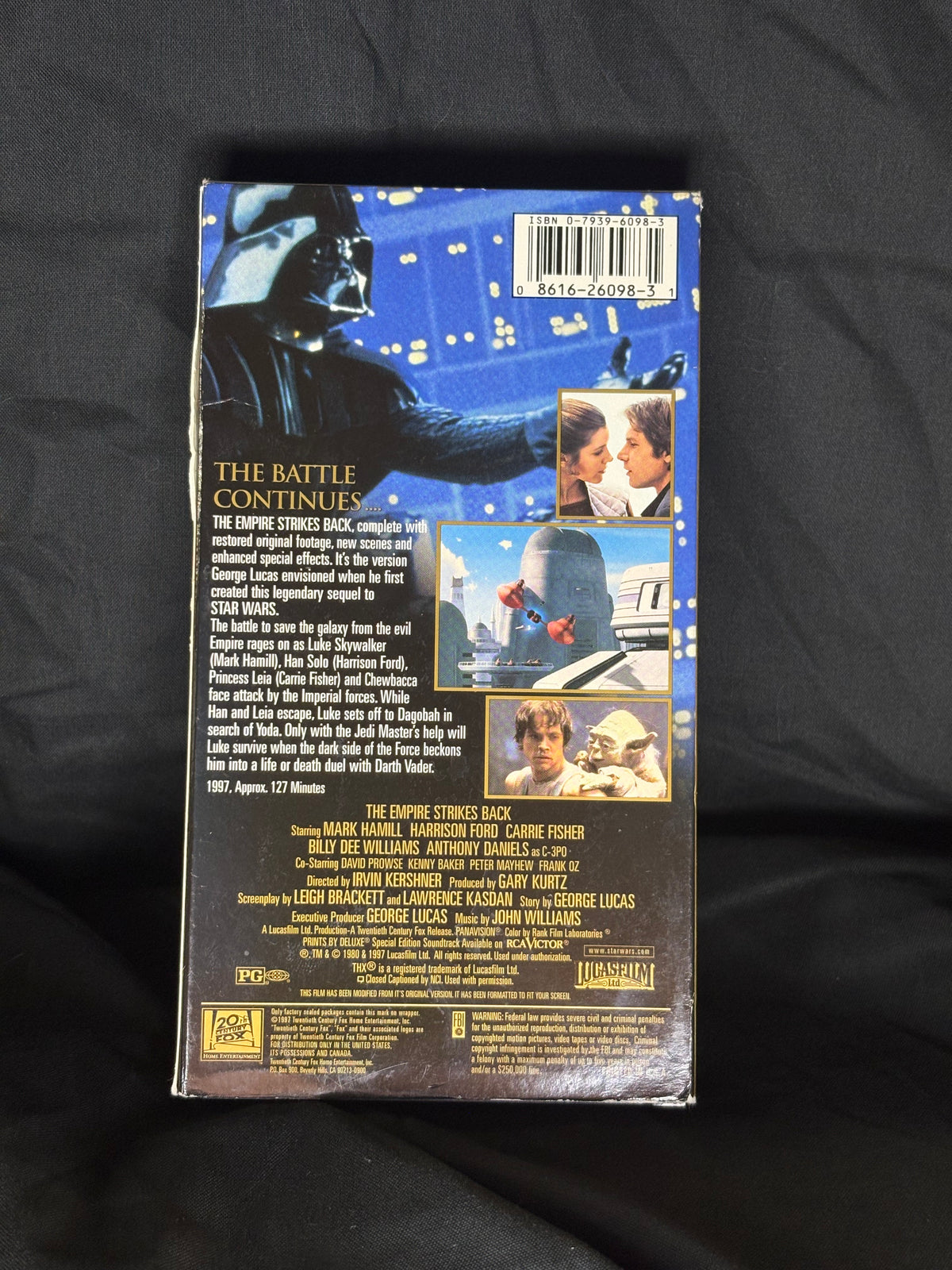 VHS | STAR WARS: EPISODE V - THE EMPIRE STRIKES BACK SPECIAL EDITION