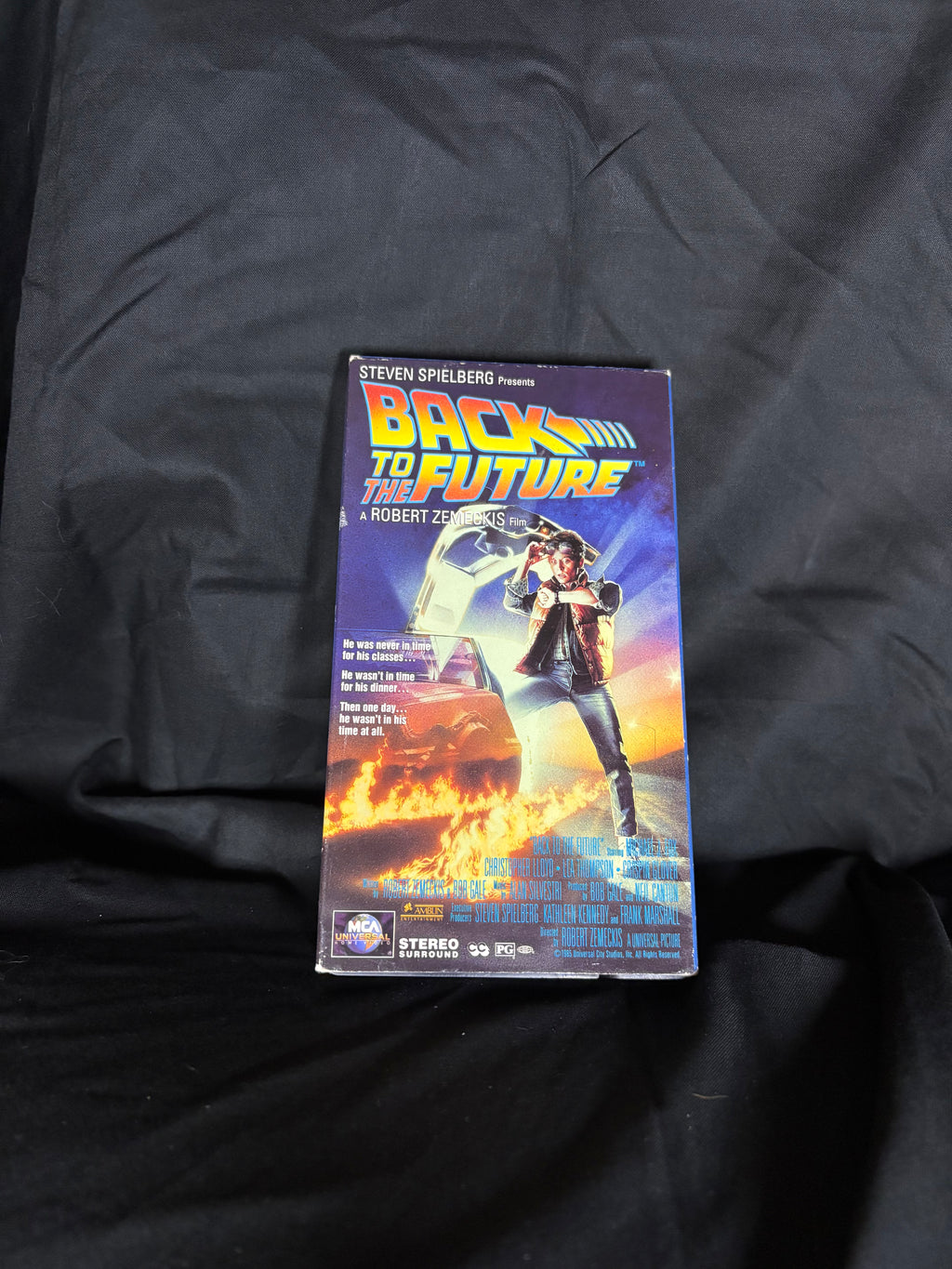 VHS | BACK THE FUTURE