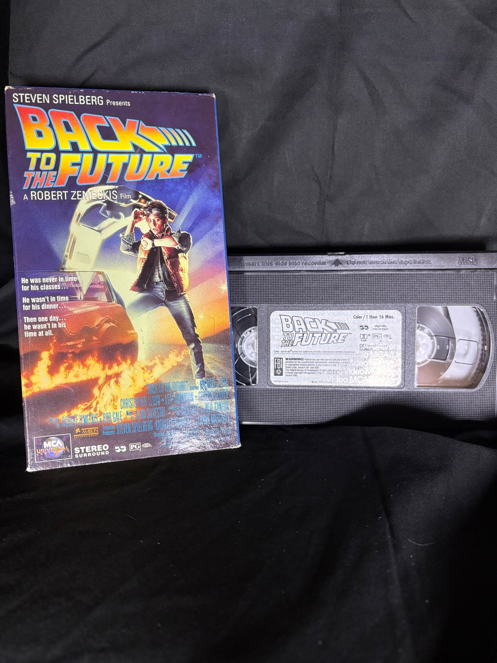 VHS | BACK THE FUTURE