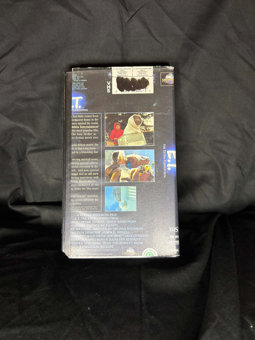 VHS | E.T. THE EXTRA-TERRESTRIAL