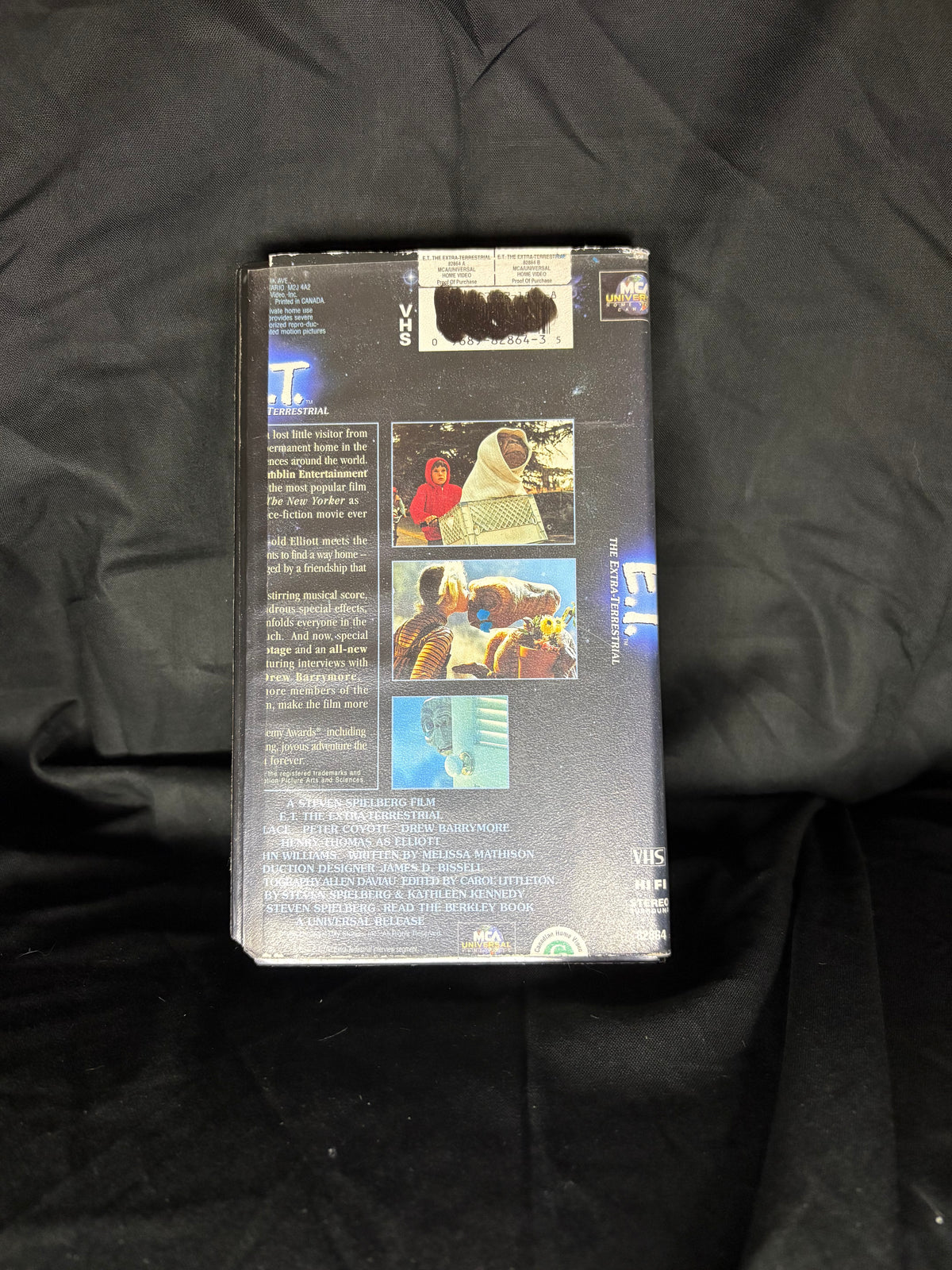 VHS | E.T. THE EXTRA-TERRESTRIAL