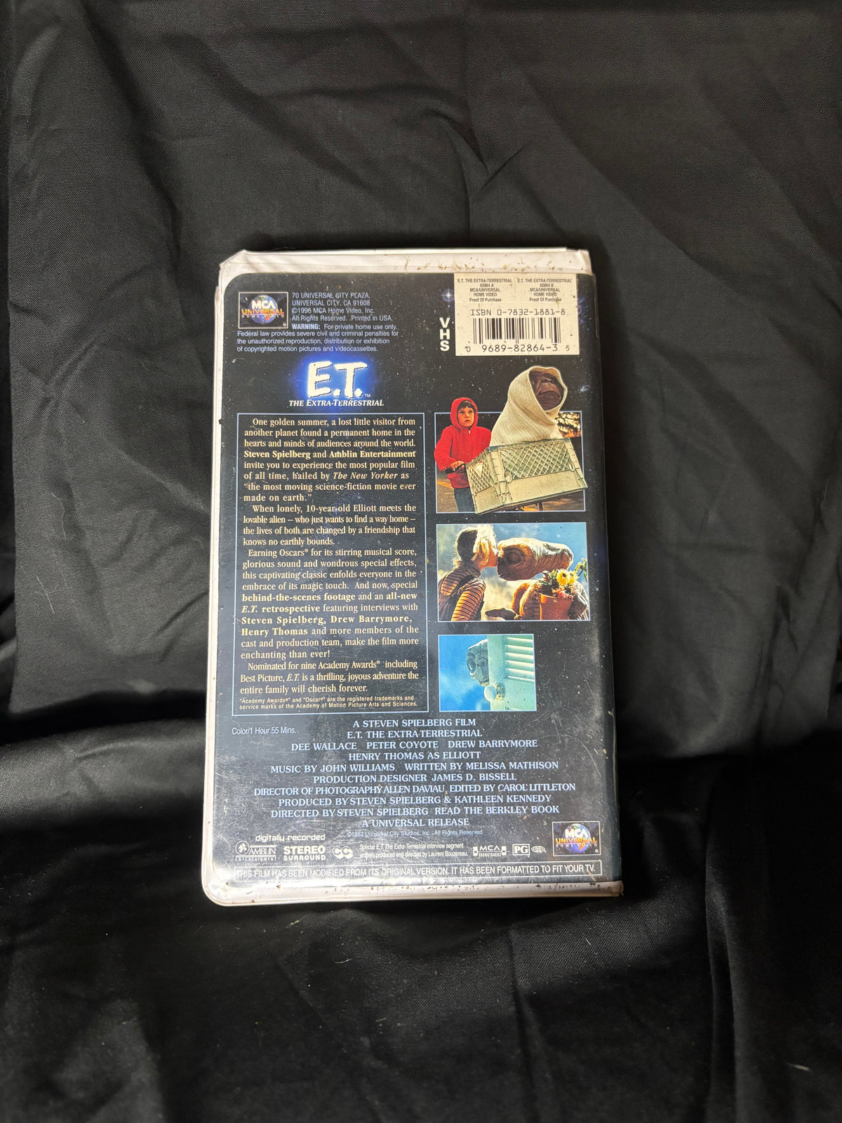 VHS | E.T. THE EXTRA-TERRESTRIAL