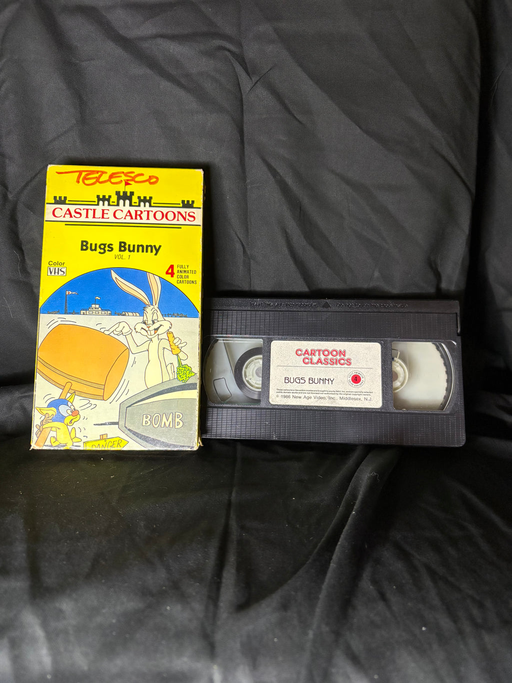 VHS | CASTLE CARTOONS: BUGS BUNNY VOL. 1