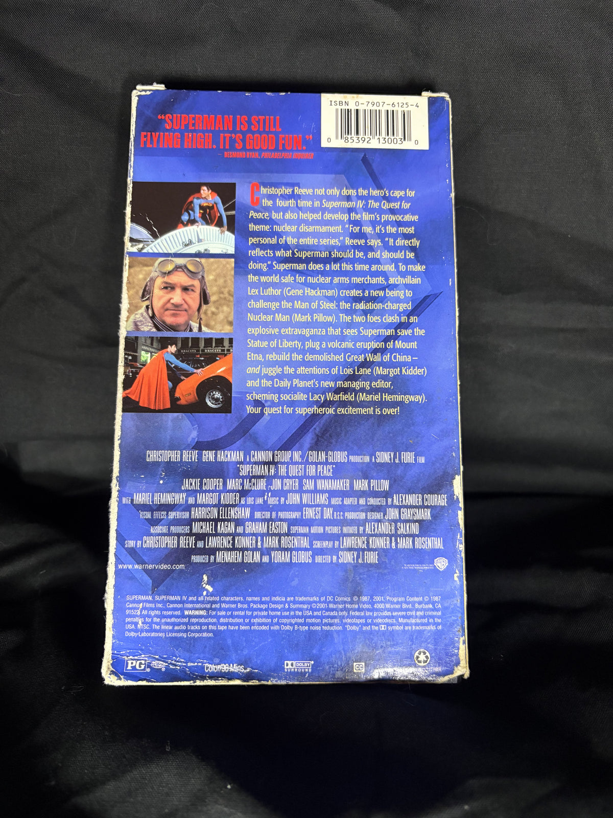 VHS | SUPERMAN IV: THE QUEST FOR PEACE