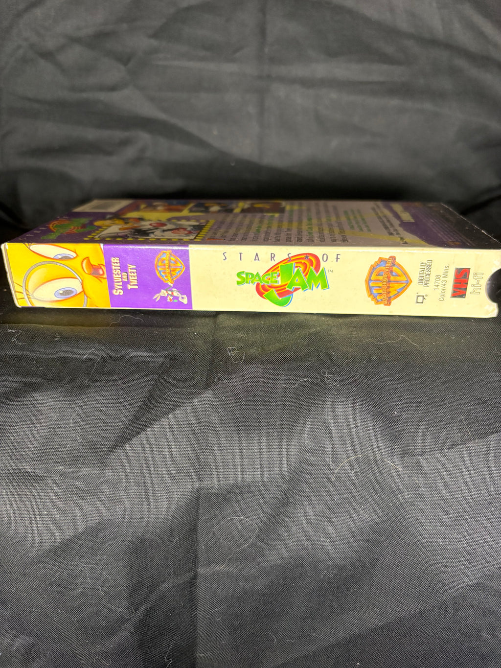 VHS | STAR OF SPACE JAM: SYLVESTER AND TWEETY