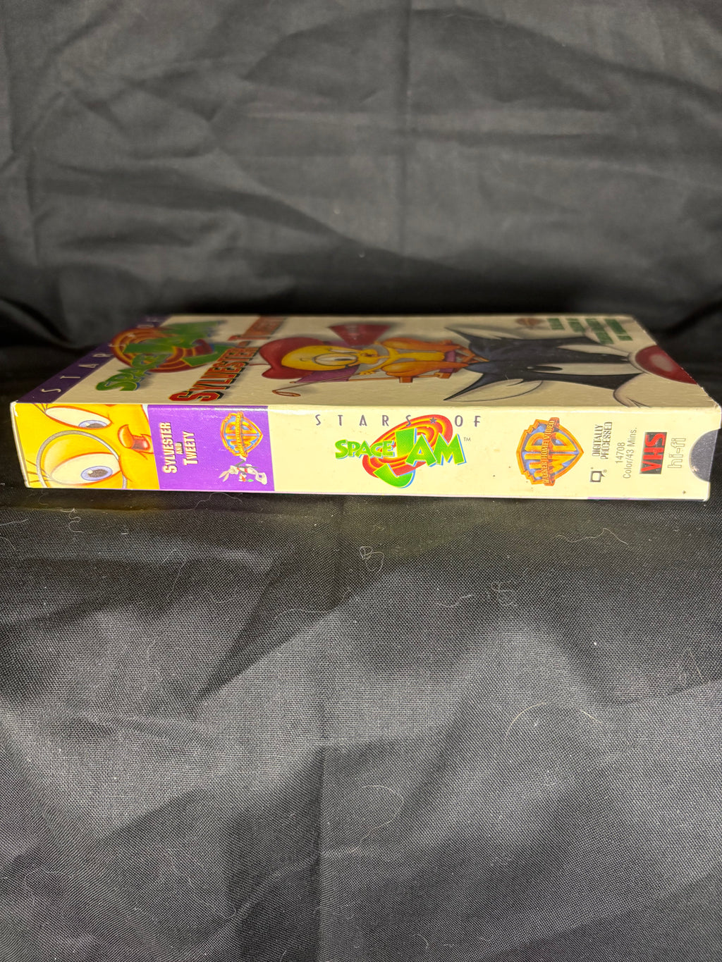 VHS | STAR OF SPACE JAM: SYLVESTER AND TWEETY