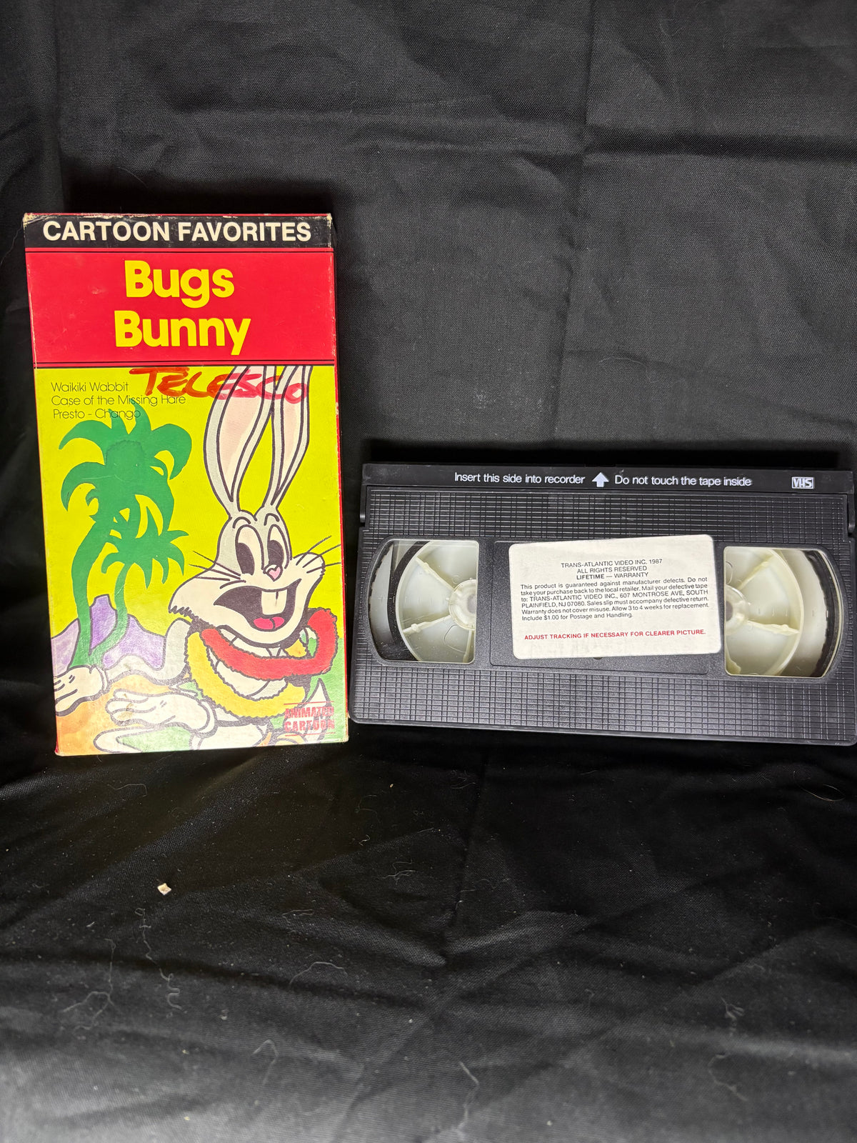 VHS | CARTOON FAVORITES BUGS BUNNY