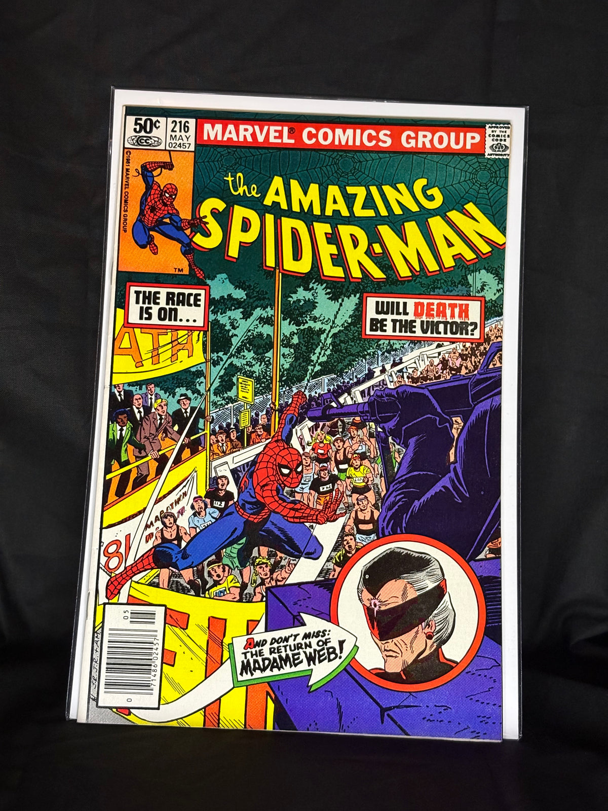 THE AMAZING SPIDER-MAN #216 SECOND APPEARANCE OF MADAME WEB