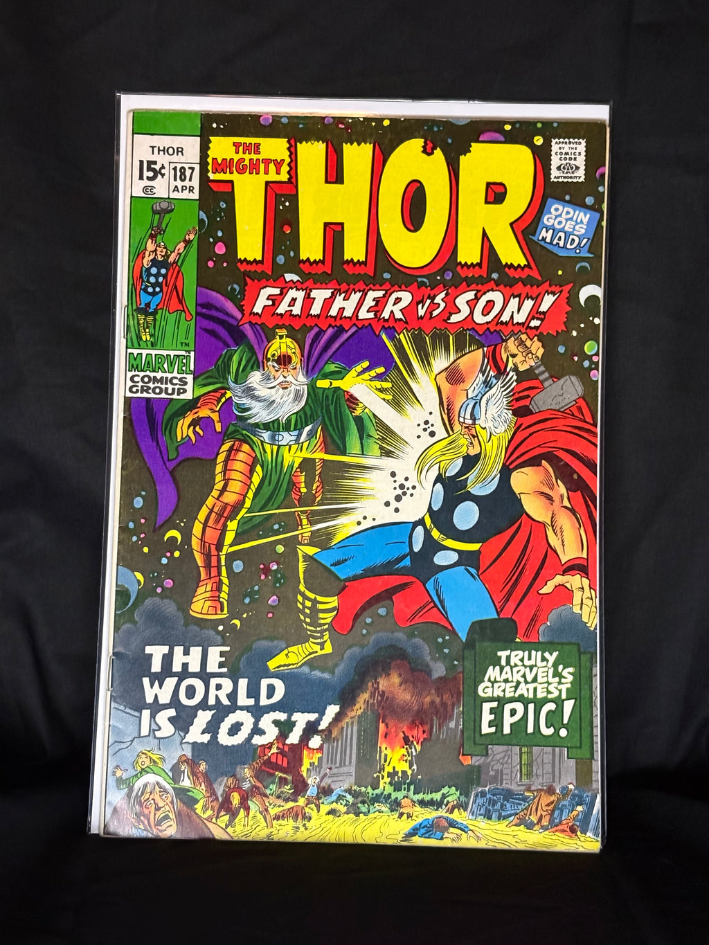 THE MIGHTY THOR #187 MARVEL COMICS