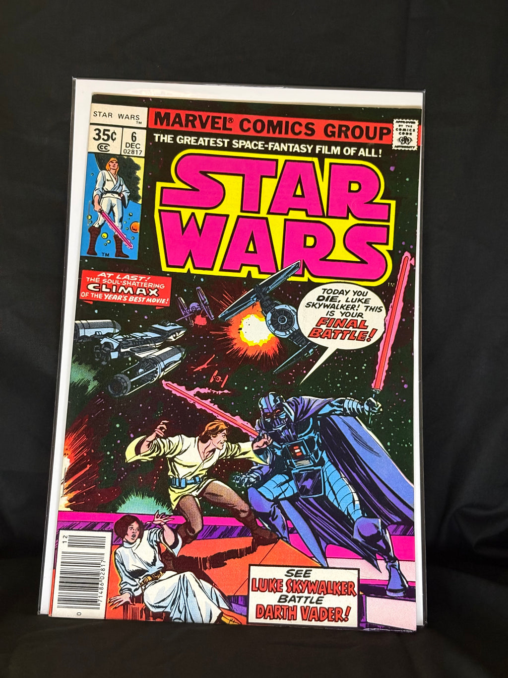 STAR WARS #6 MARVEL COMICS