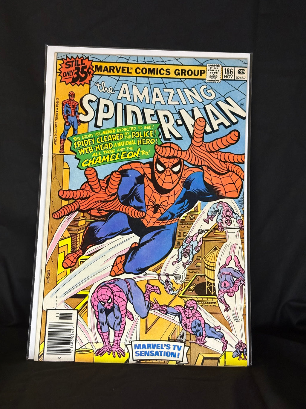 THE AMAZING SPIDER-MAN #186