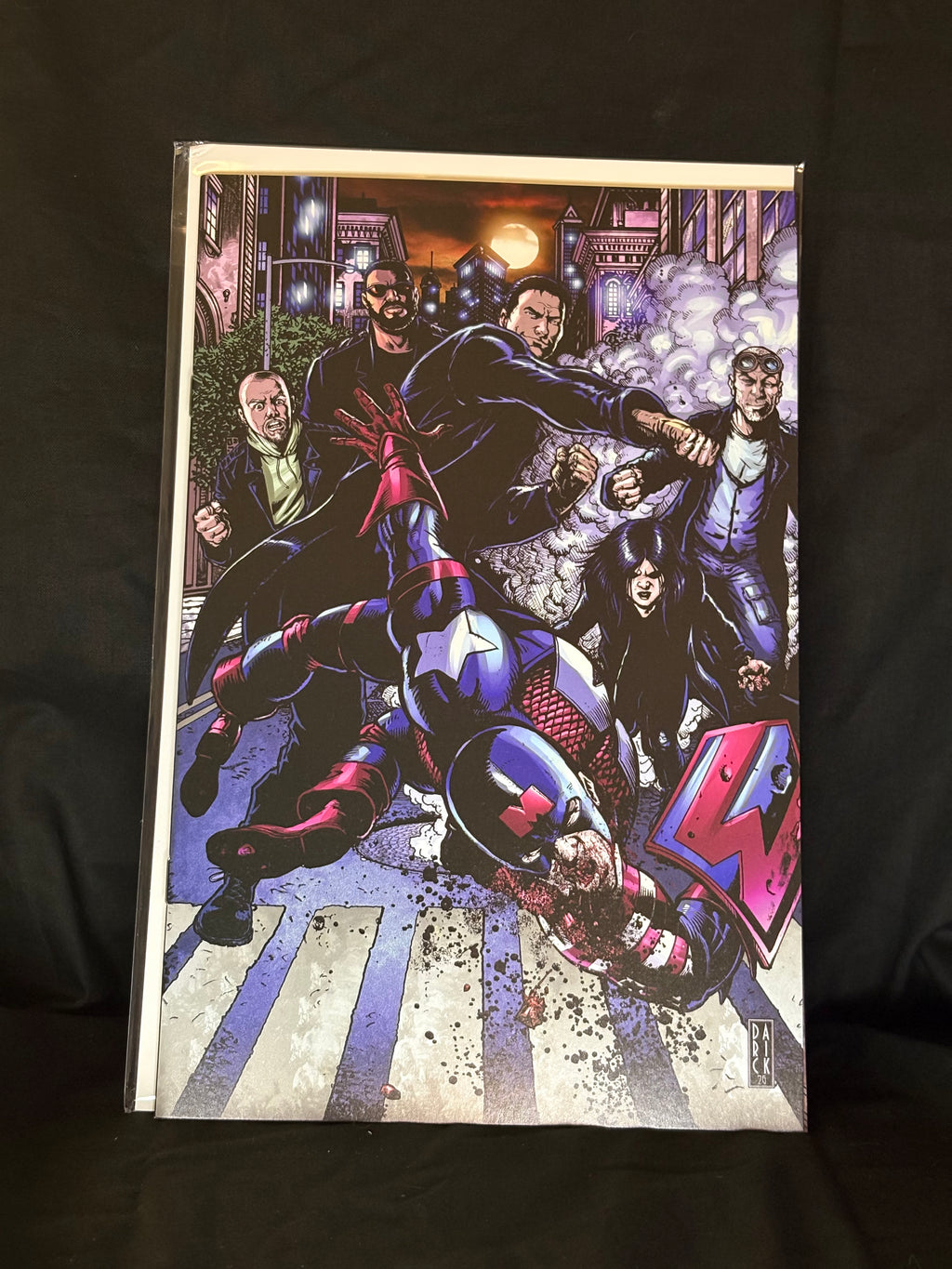 THE BOYS BLOODY BLIND BAG EDITION #1 "VIRGIN" VARIANT BY DARICK ROBERTSON DYNAMITE ENTERTAINMENT