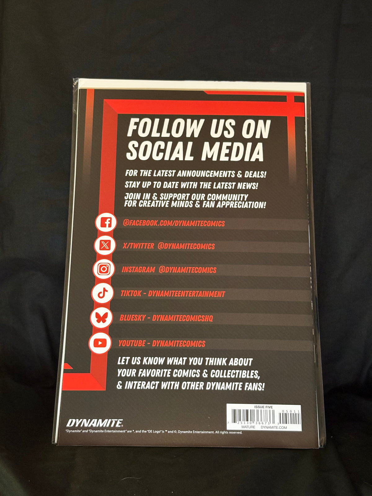 THE BOYS #5 DYNAMITE ENTERTAINMENT
