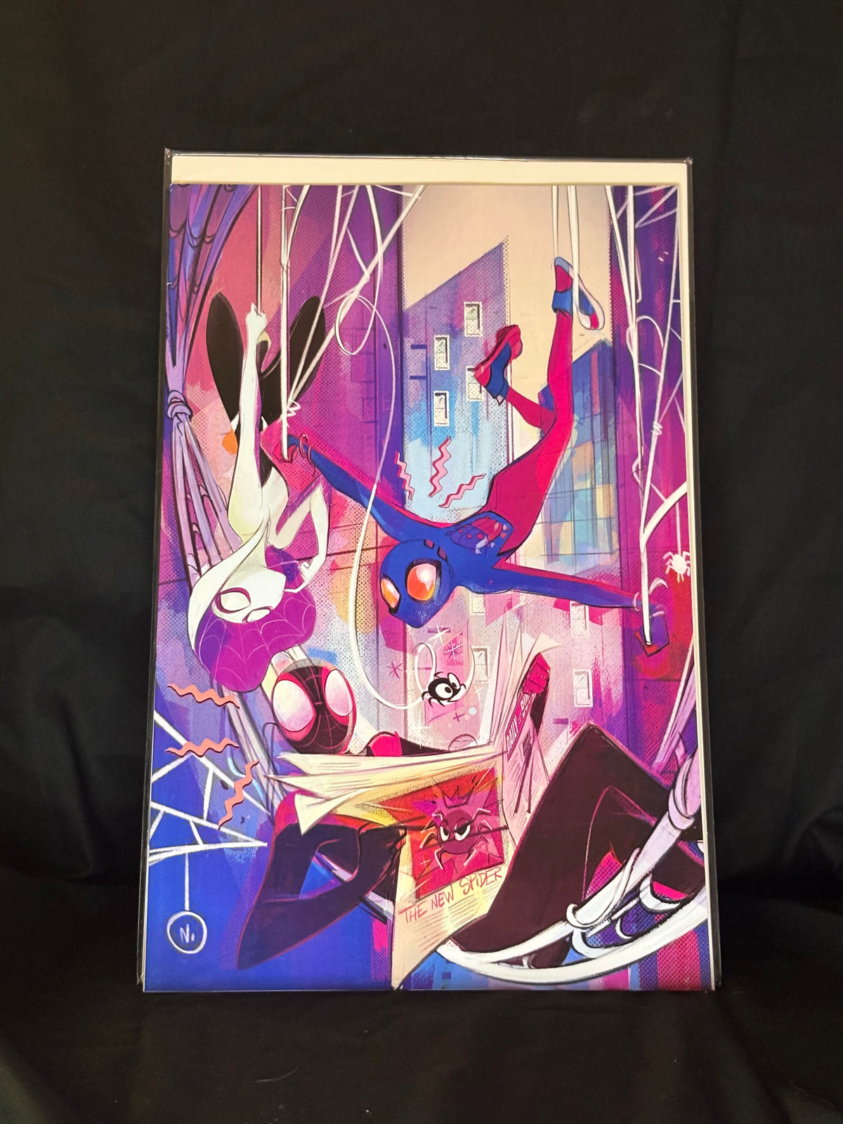 SPIDER-MAN #7 2nd- PRINTING EXCLUSIVE "VIRGIN" VARIANT COVER