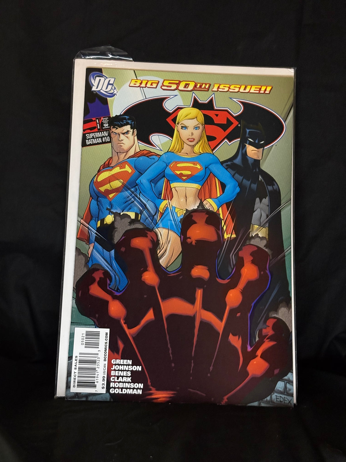 SUPERMAN/BATMAN #50 ED McGUINNESS 1:10 VARIANT COVER