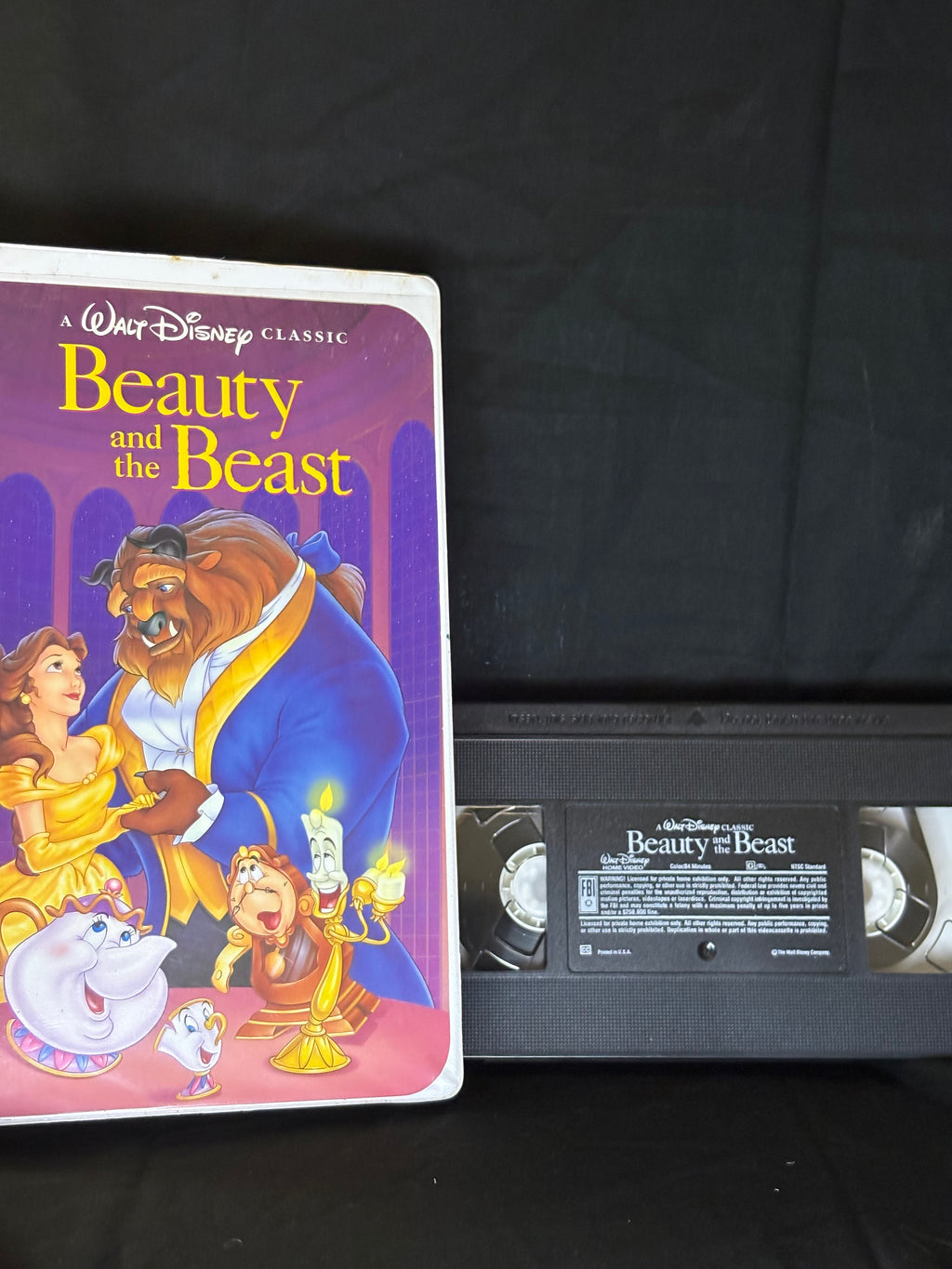 VHS | BEAUTY AND THE BEAST (1992) DISNEY CLASSIC