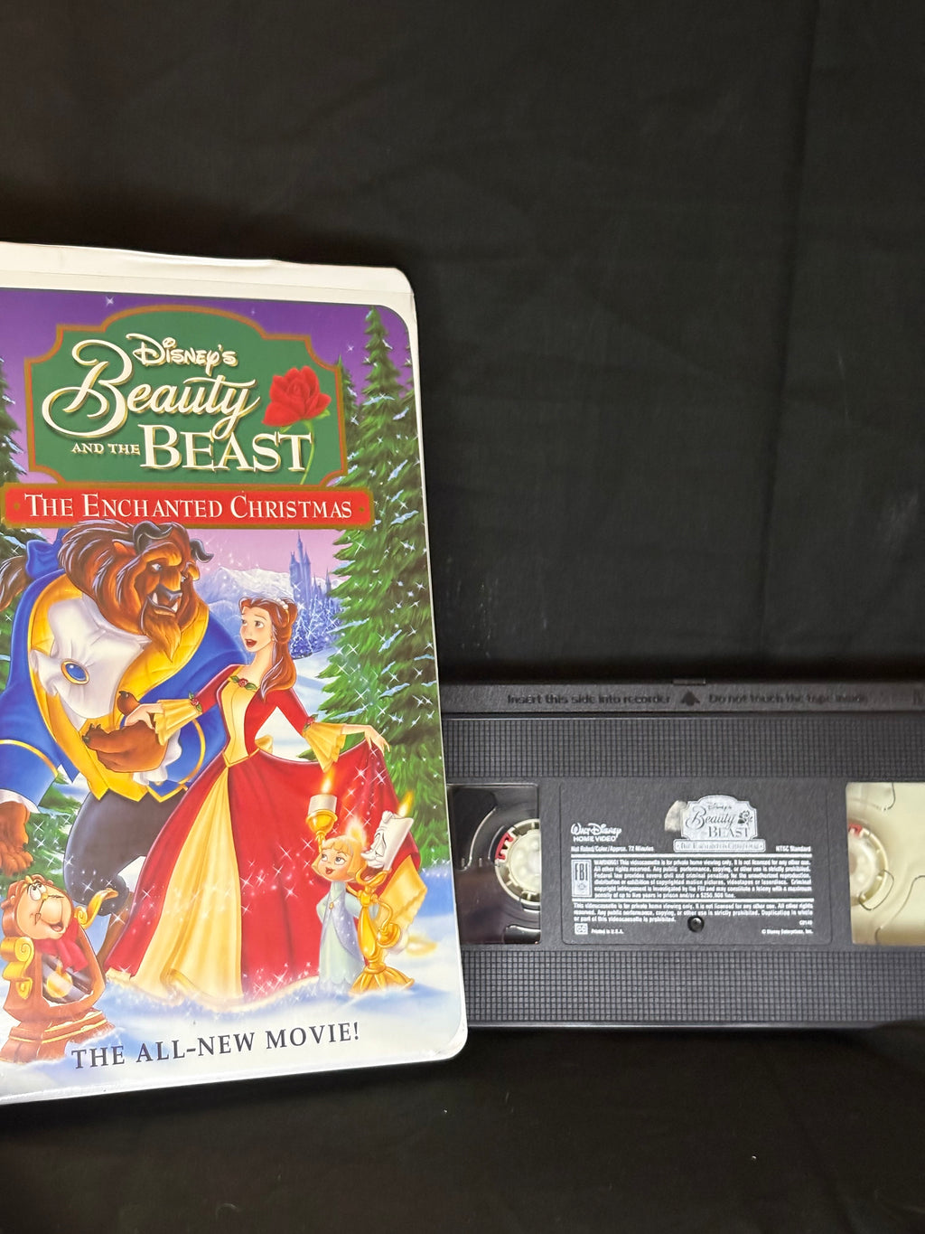 VHS | BEAUTY AND THE BEAST: THE ENCHANTED CHRISTMAS (1997)