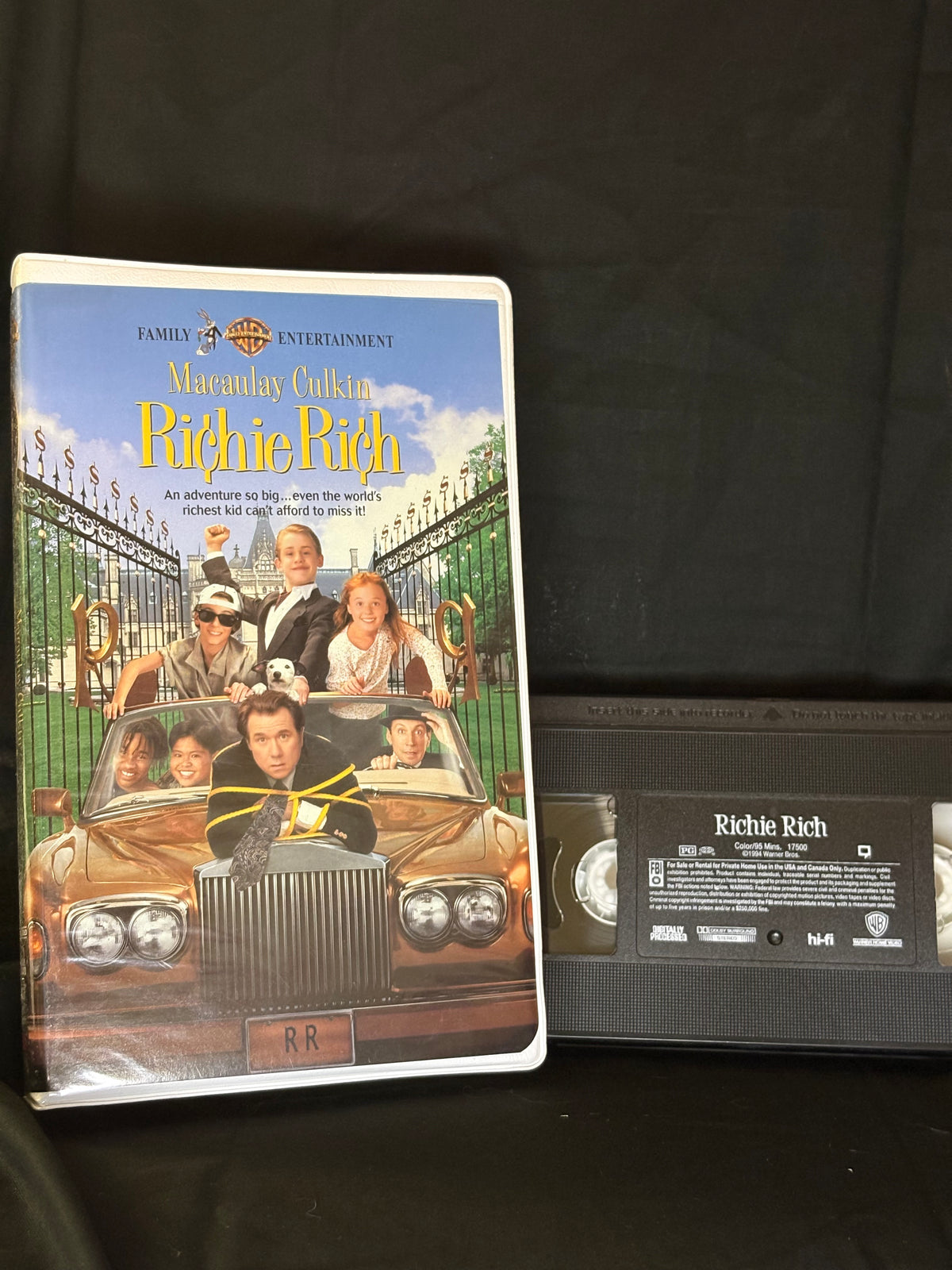 VHS | RICHIE RICH FEATURING MACAULAY CULKIN (1994)