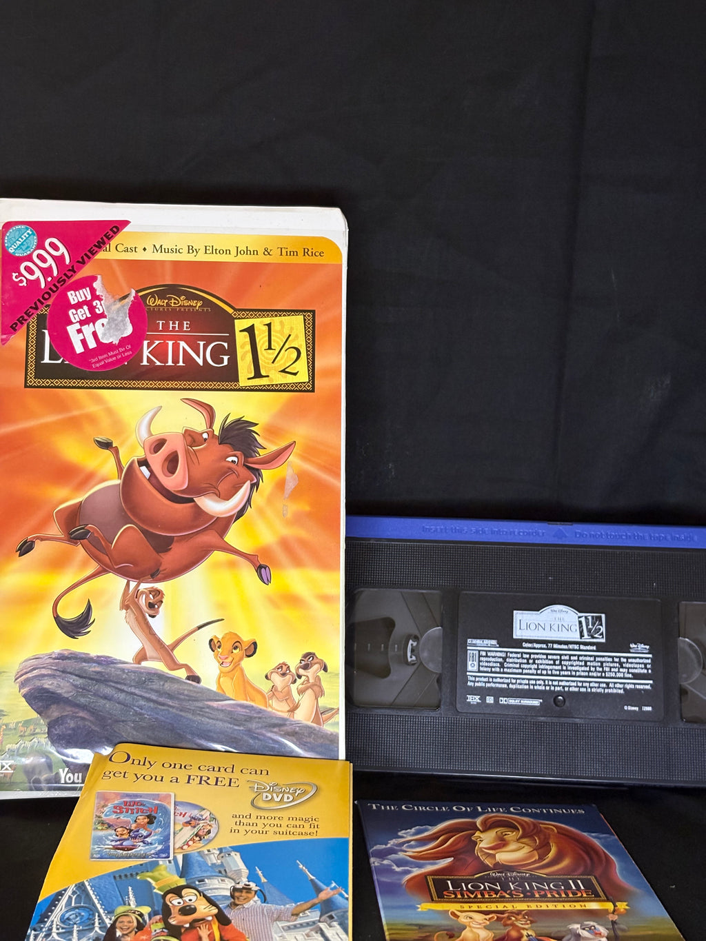 VHS | THE LION KING 1 1/2 (2004)