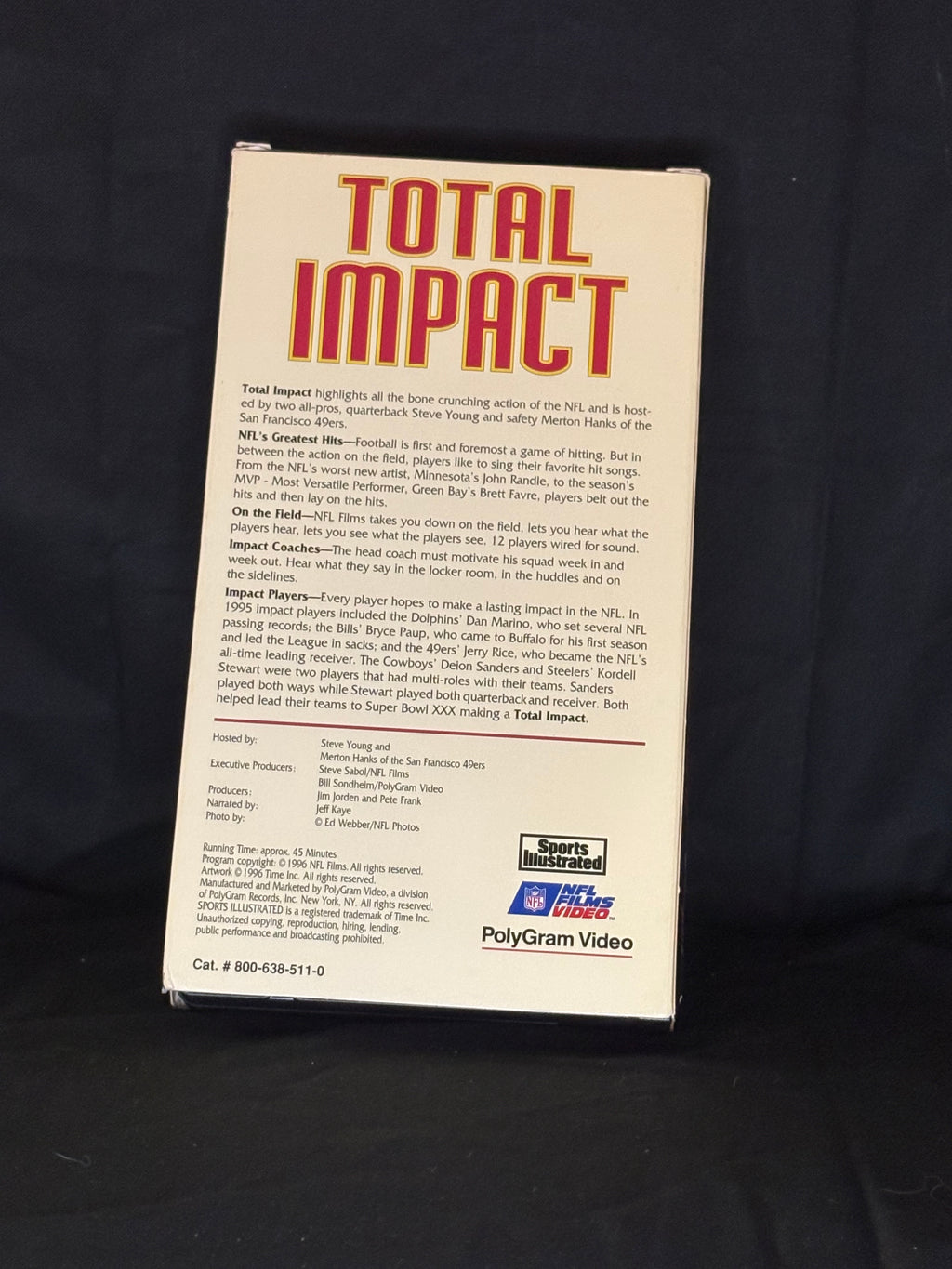 VHS | SPORTS ILLUSTRATED: TOTAL IMPACT (1996)