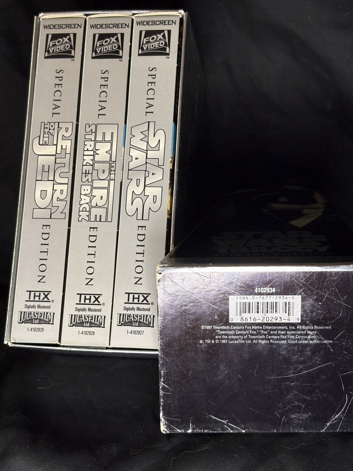 VHS | STAR WARS TRILOGY SPECIAL EDITION WIDESCREEN VHS BOX SET