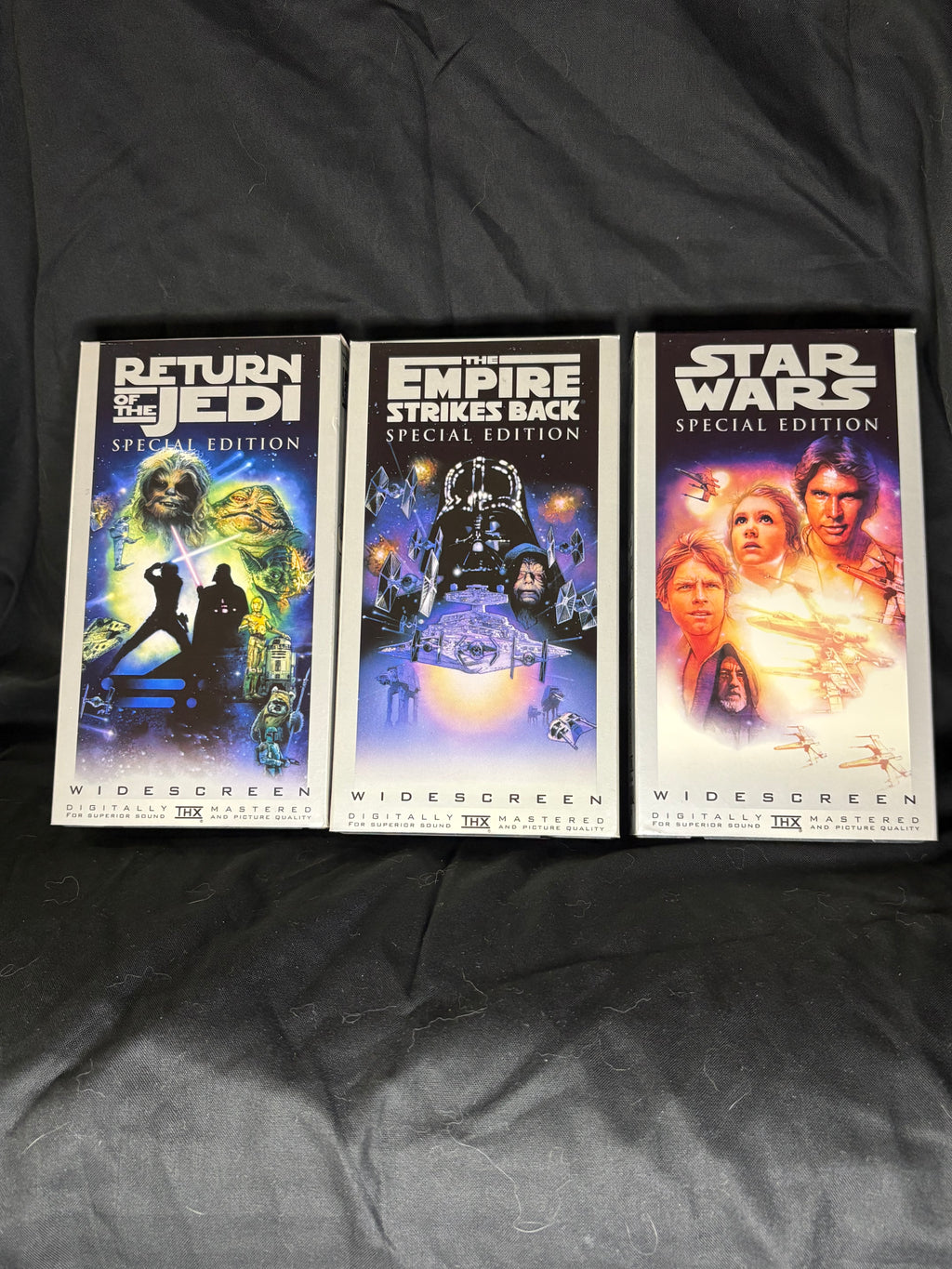 VHS | STAR WARS TRILOGY SPECIAL EDITION WIDESCREEN VHS BOX SET