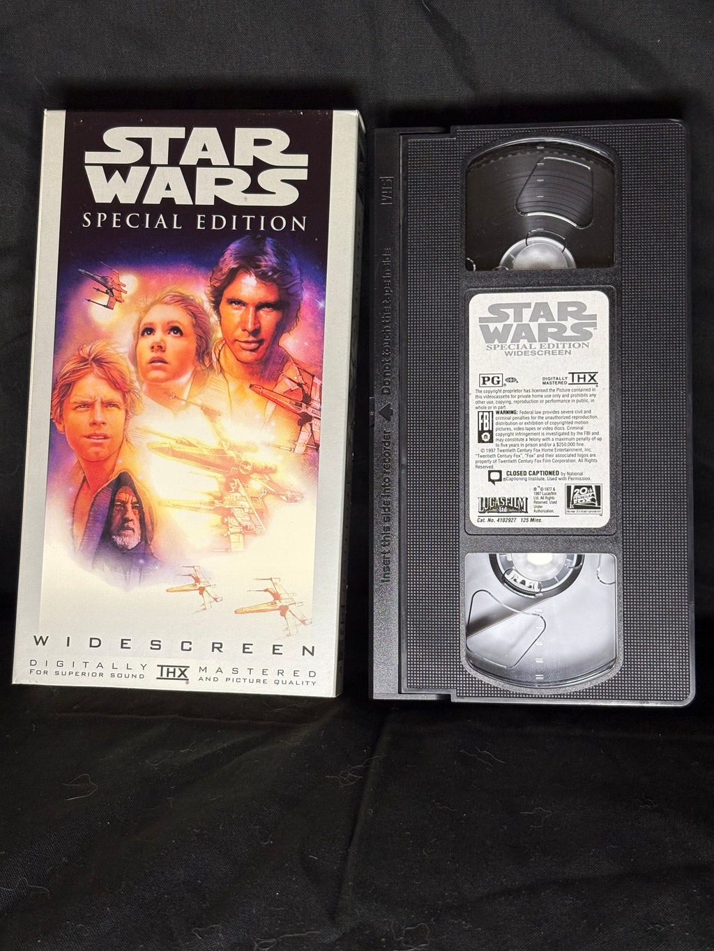 VHS | STAR WARS TRILOGY SPECIAL EDITION WIDESCREEN VHS BOX SET