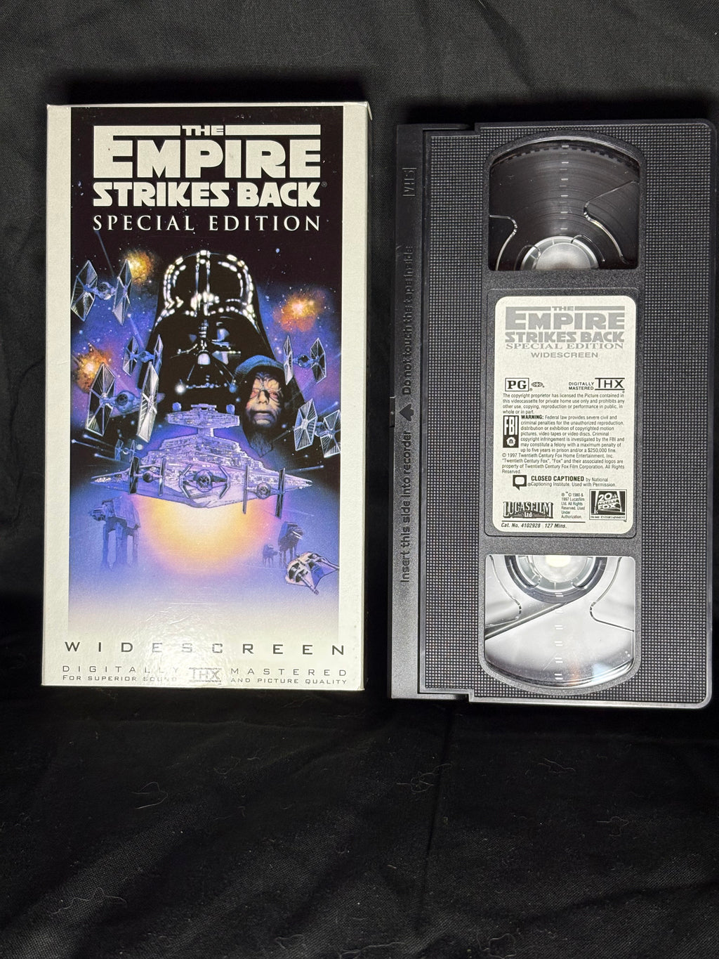 VHS | STAR WARS TRILOGY SPECIAL EDITION WIDESCREEN VHS BOX SET