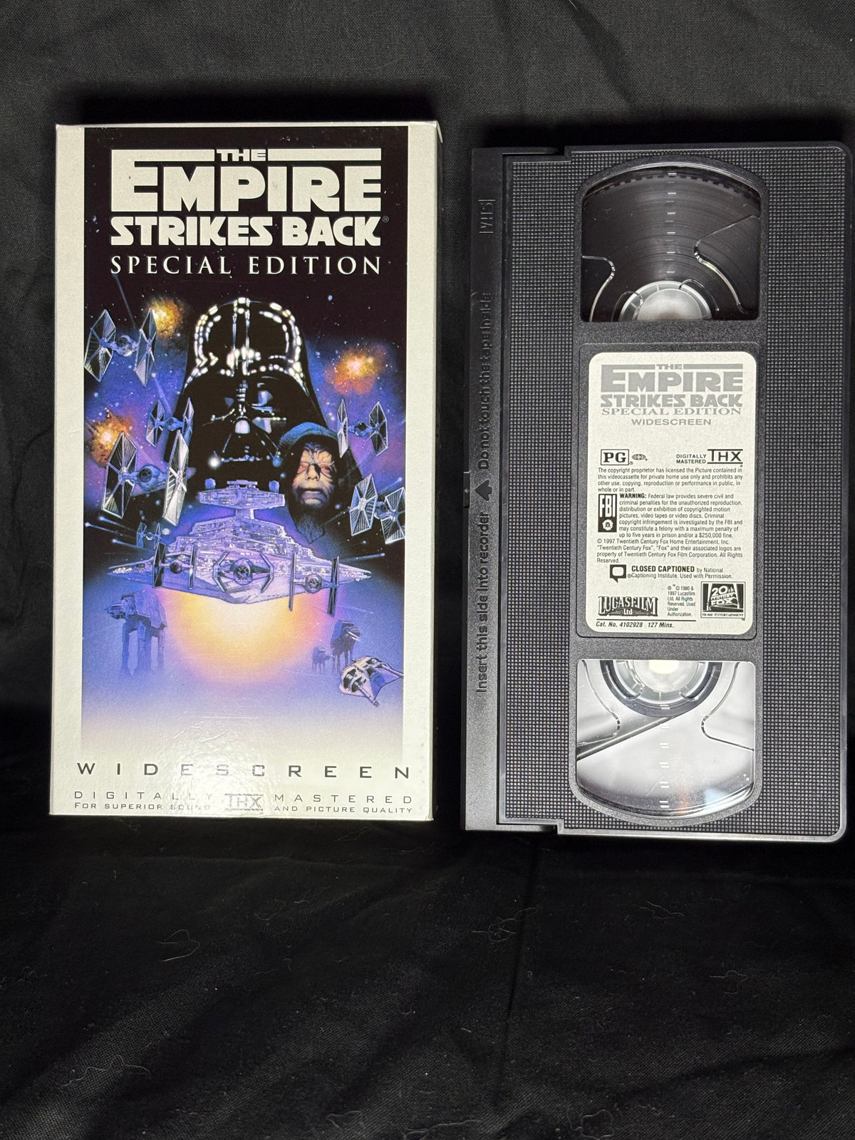 VHS | STAR WARS TRILOGY SPECIAL EDITION WIDESCREEN VHS BOX SET