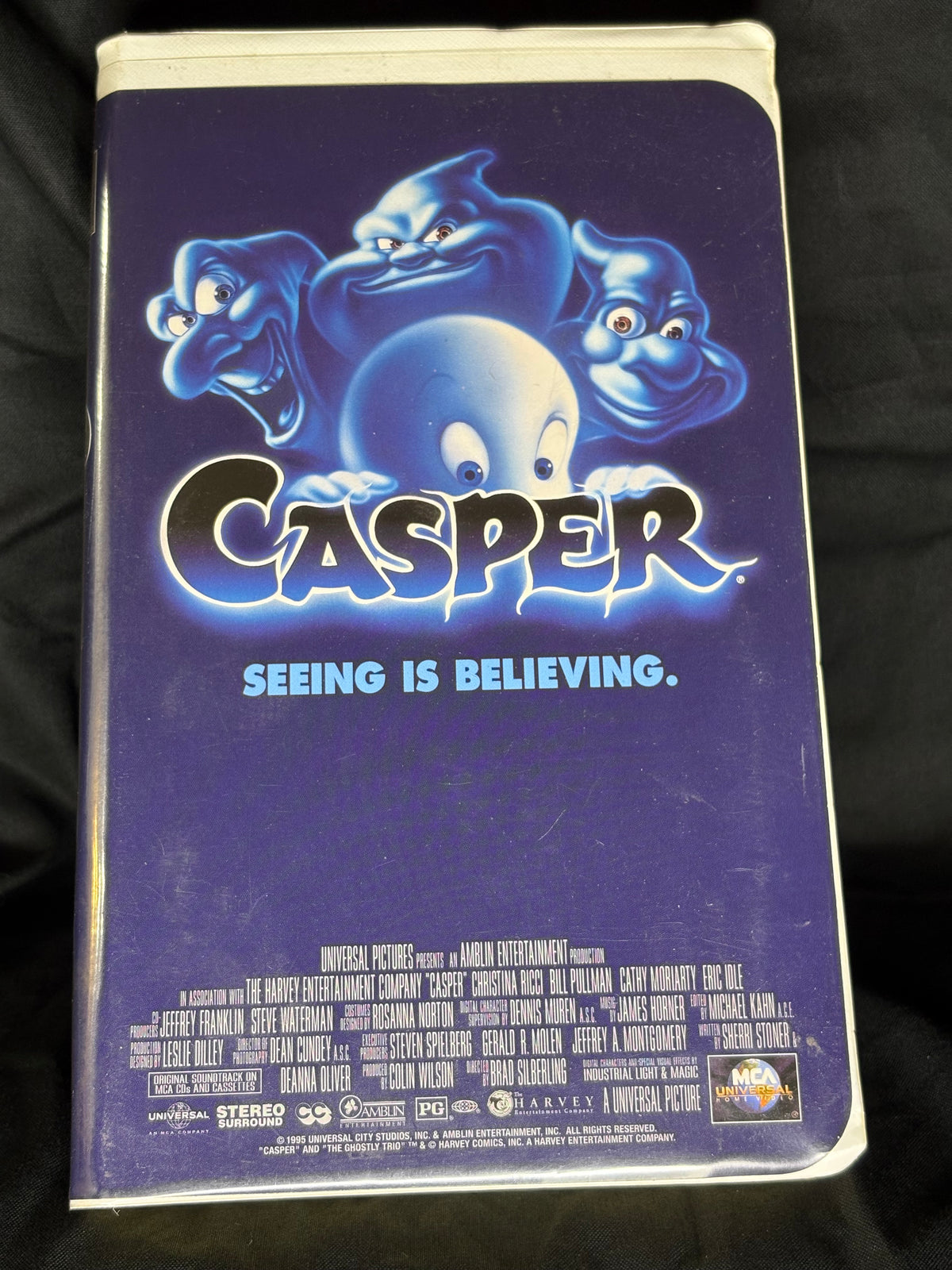 VHS | CASPER "SEEING IS BELIEVING" (1995)