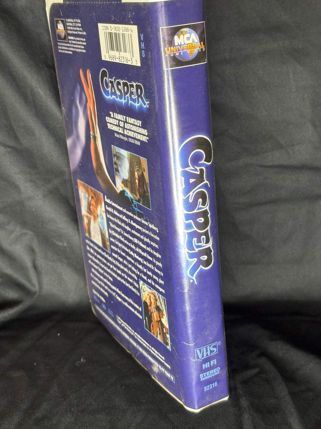 VHS | CASPER "SEEING IS BELIEVING" (1995)